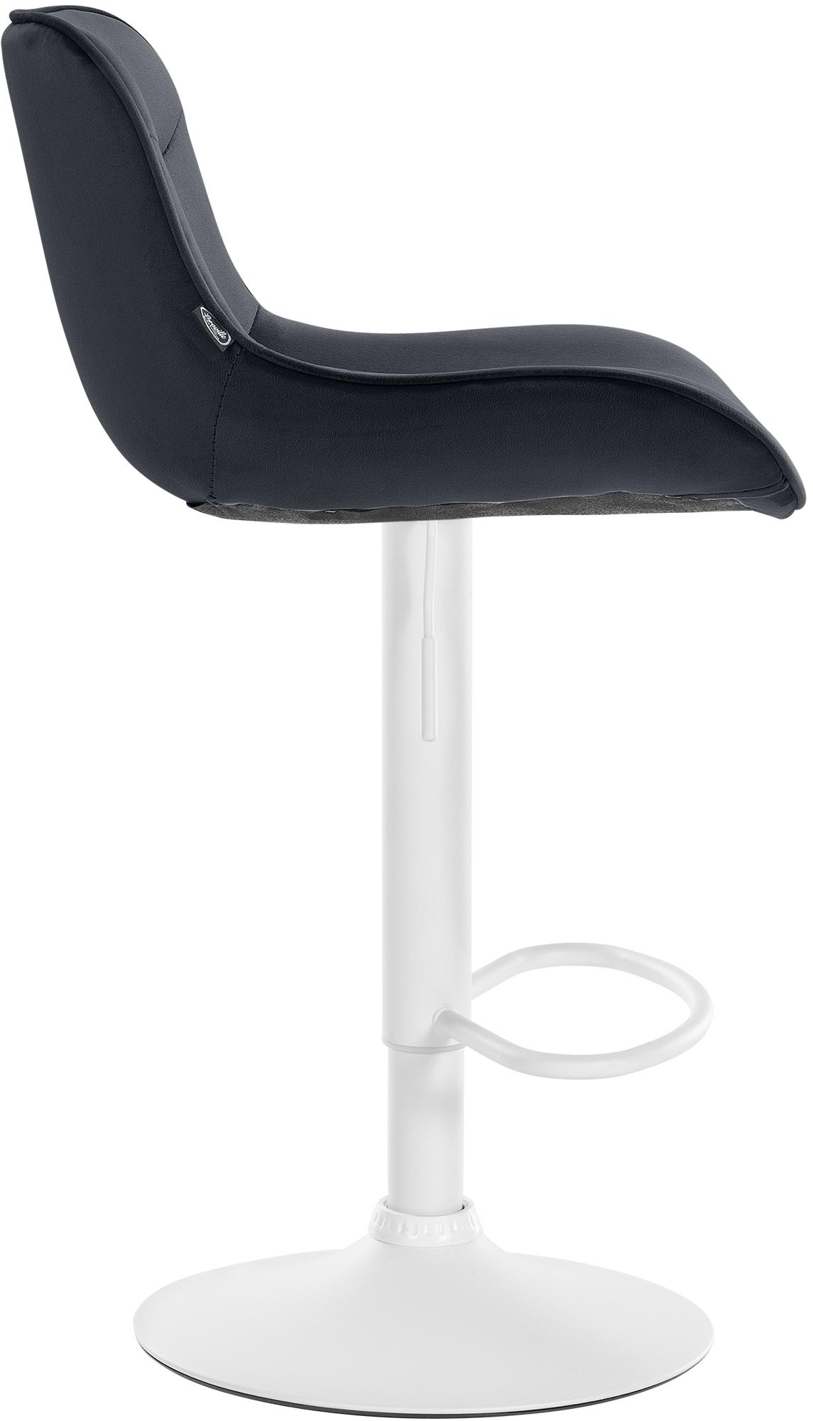 Tabouret de bar Vonore velours