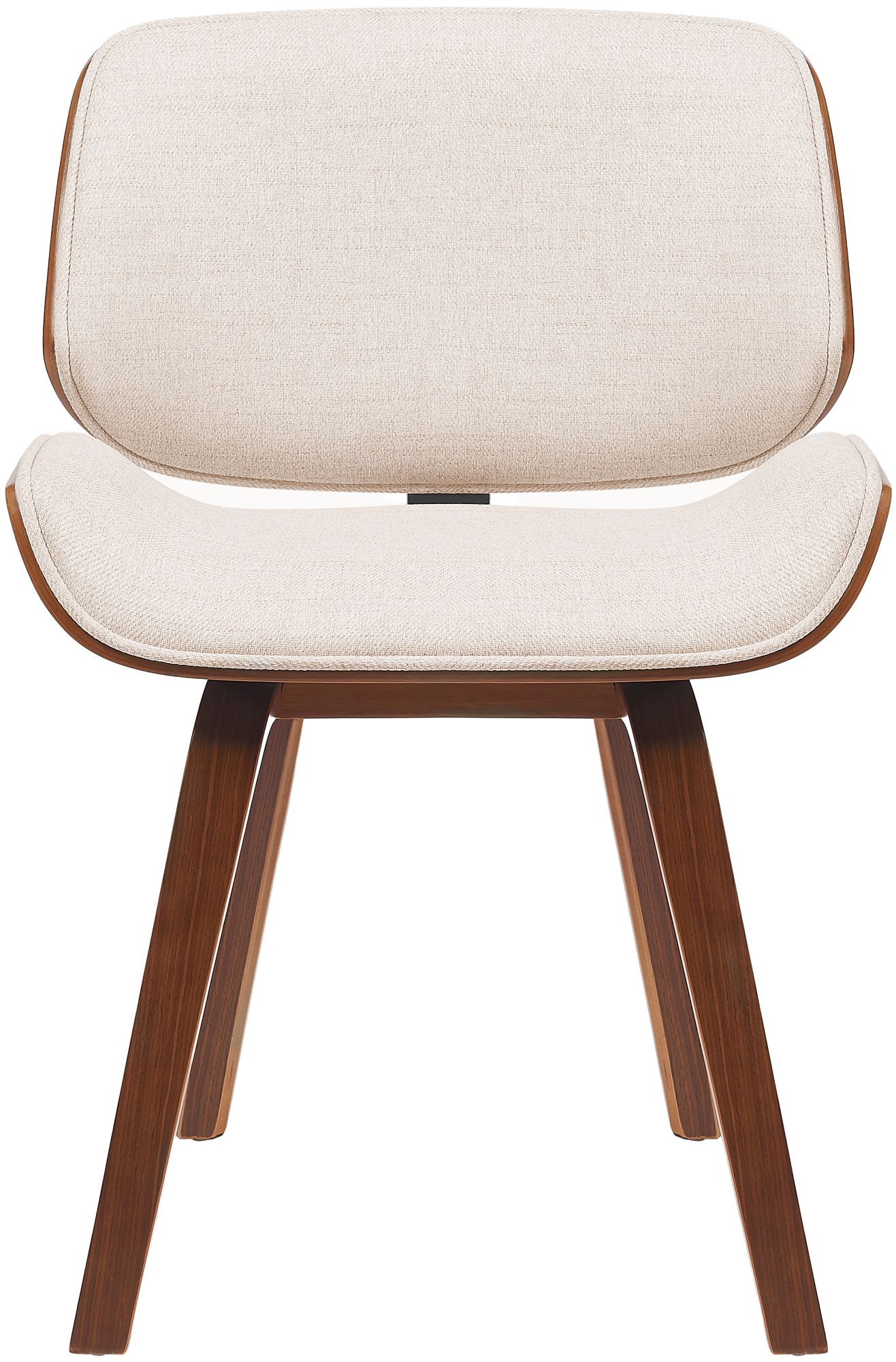 Chaises de salle a manger Beverley lot de 2 en tissu
