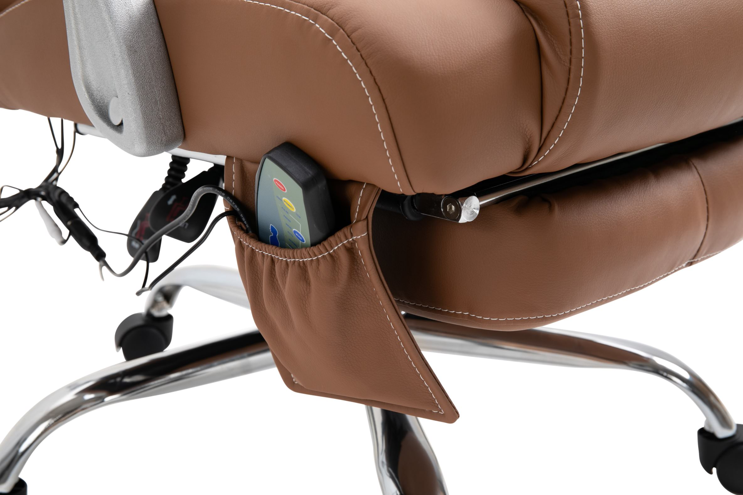 Fauteuil de bureau Pacific en similicuir avec une fonction massage