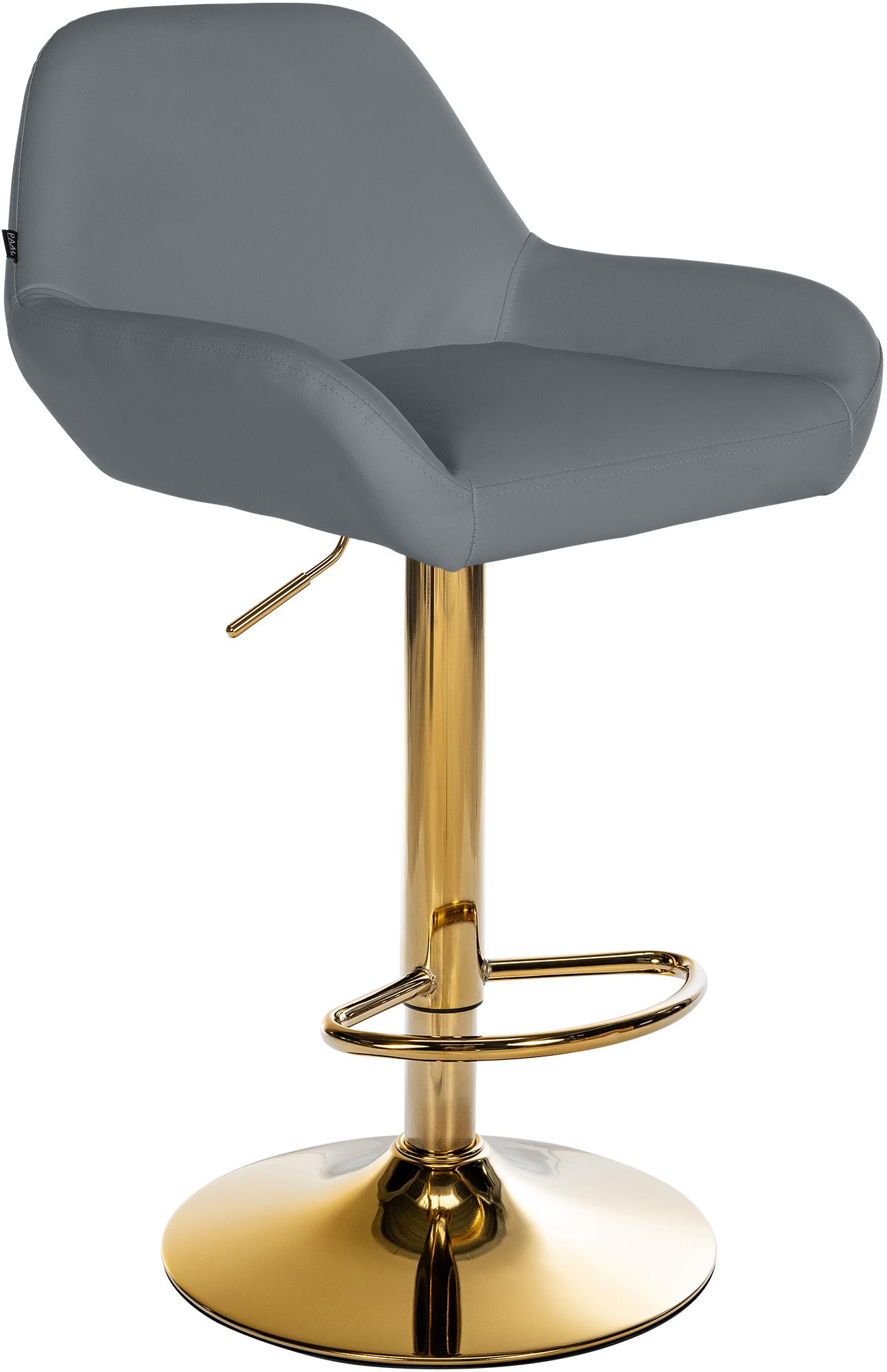 Tabouret de bar Braga Gold similicuir