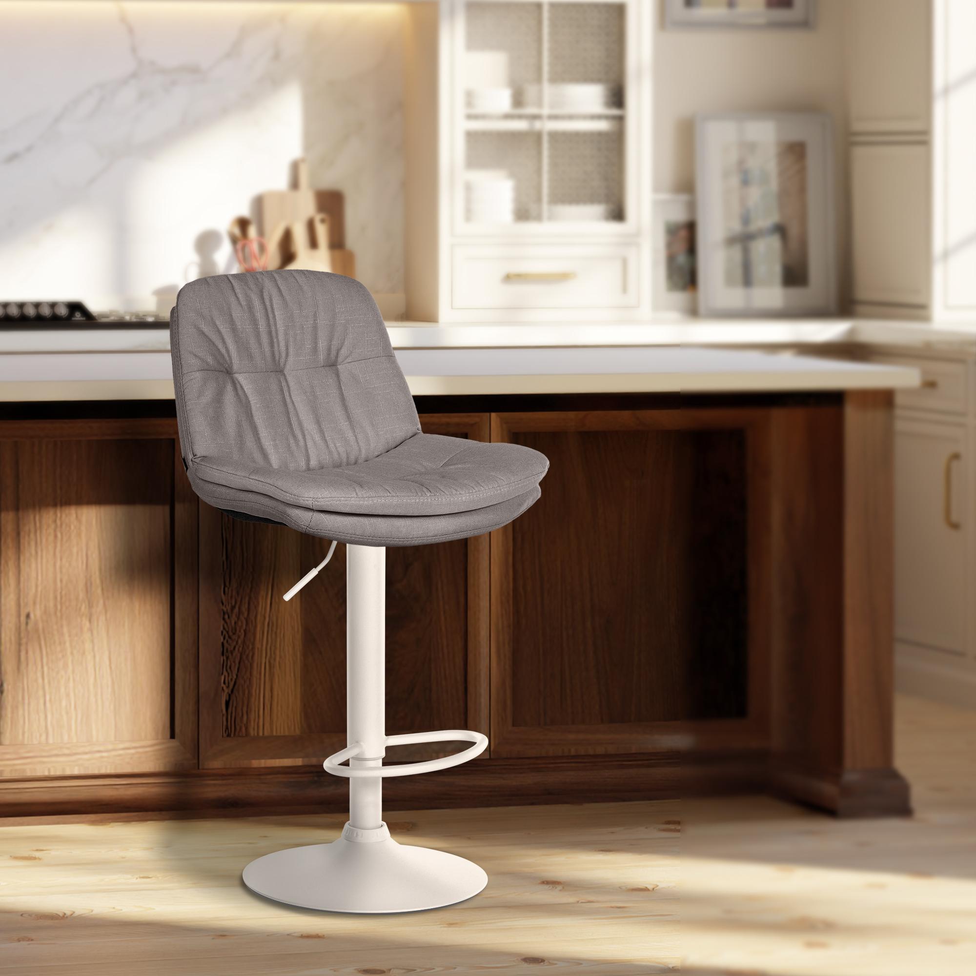 Tabouret de bar Laurel Tissu