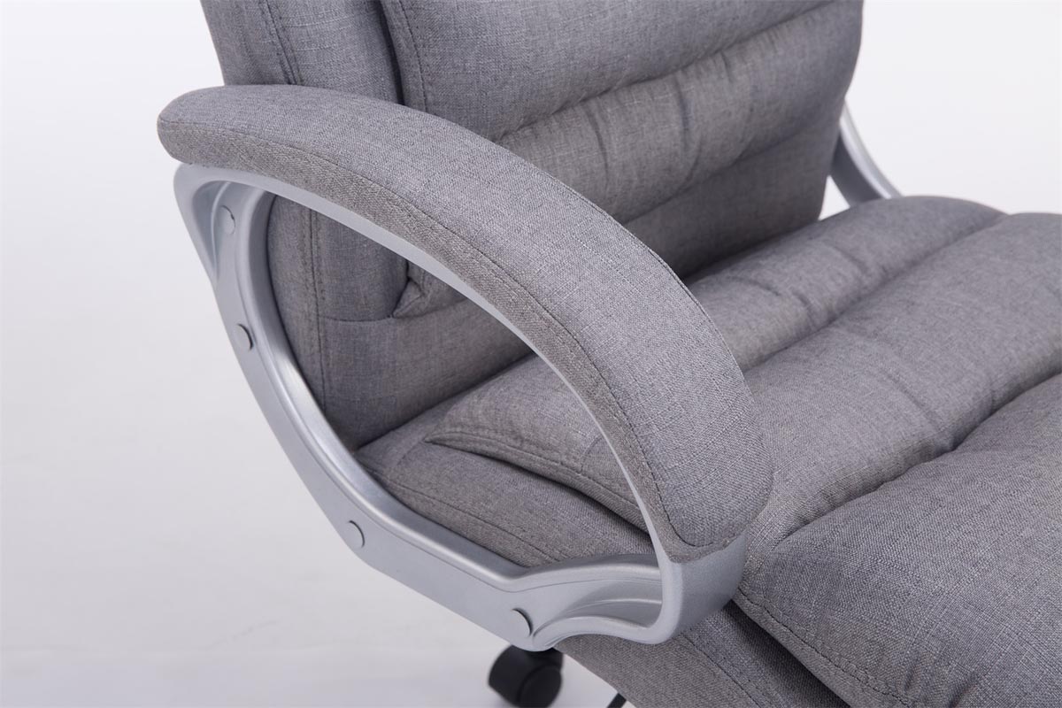 Fauteuil de bureau XXL Vancouver Tissu