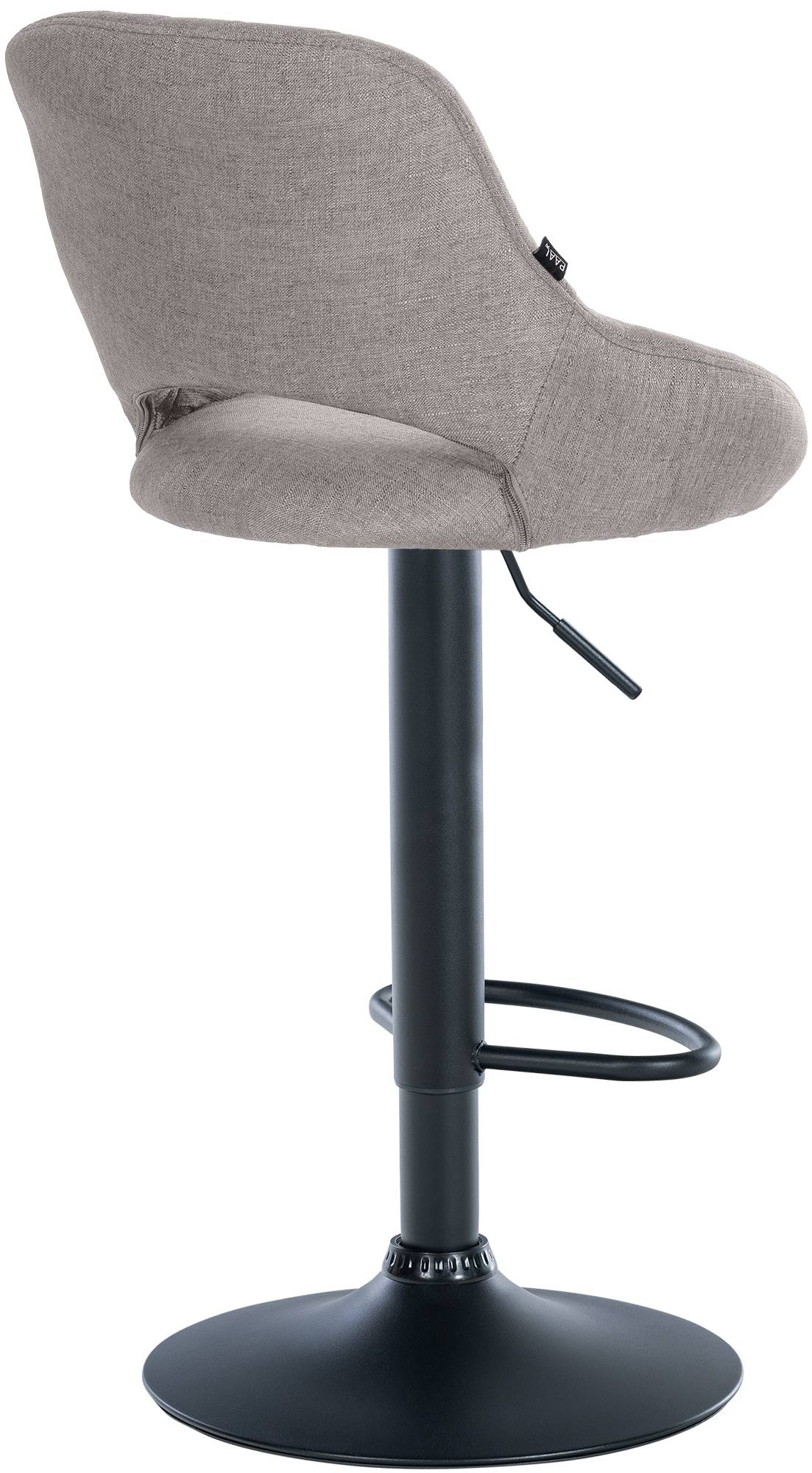 Lot de 2 tabourets de bar Milet en tissu