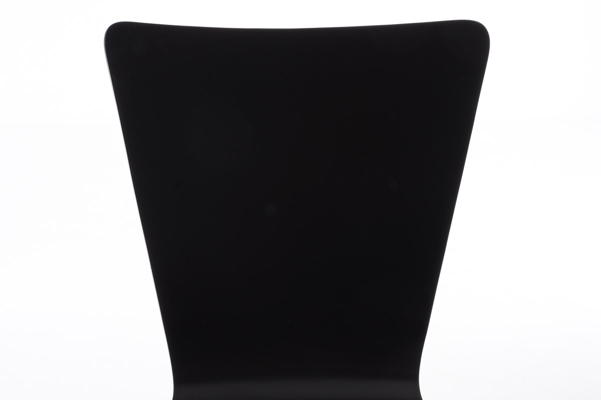 Lot de 2 chaises visiteur Aaron Noir