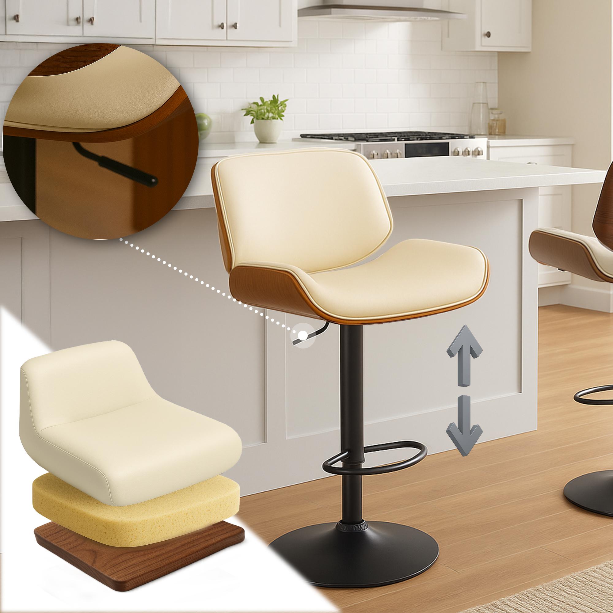 Tabouret de bar Beverley similicuir
