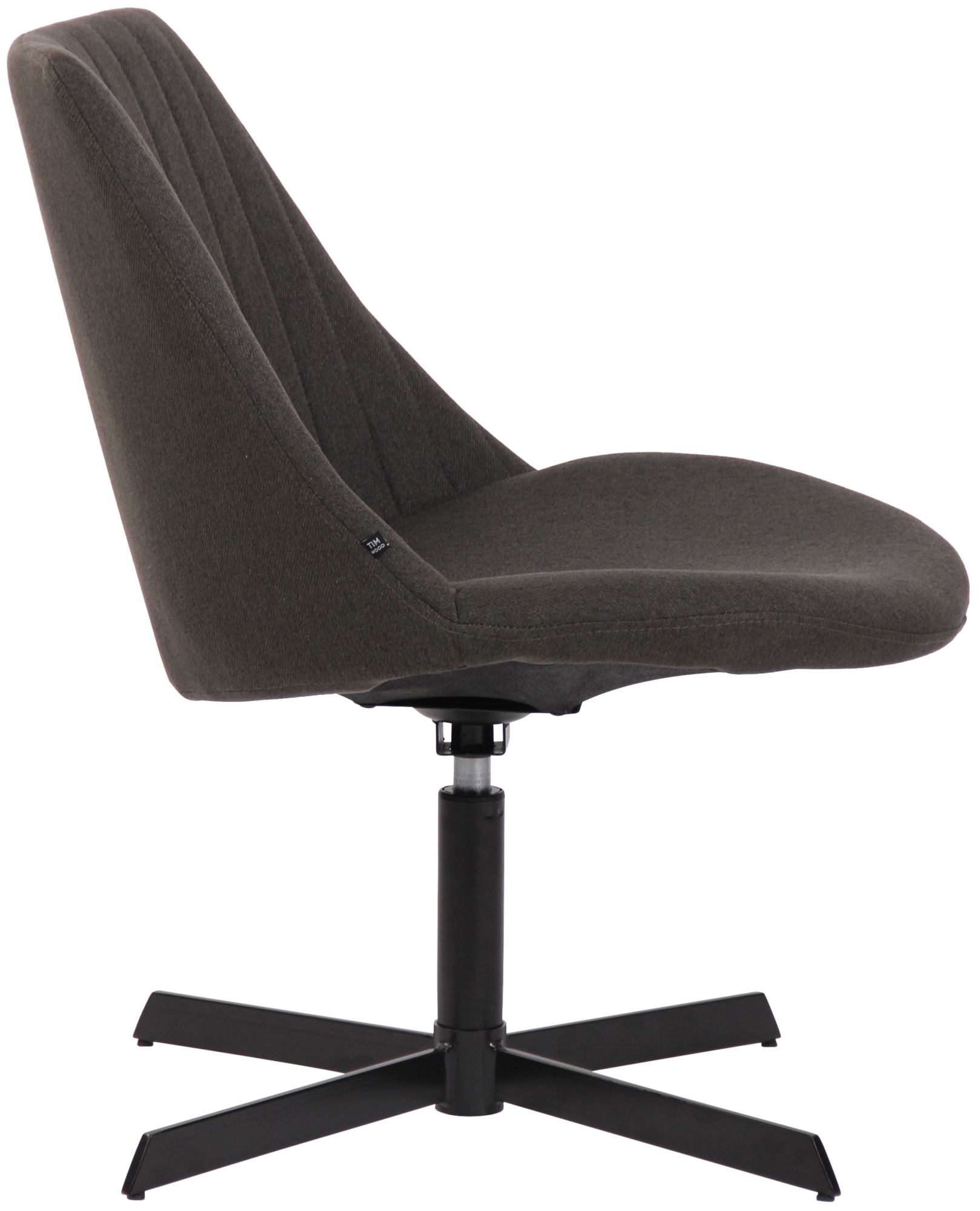 Chaise lounge Granby en Tissu avec Pied en métal
