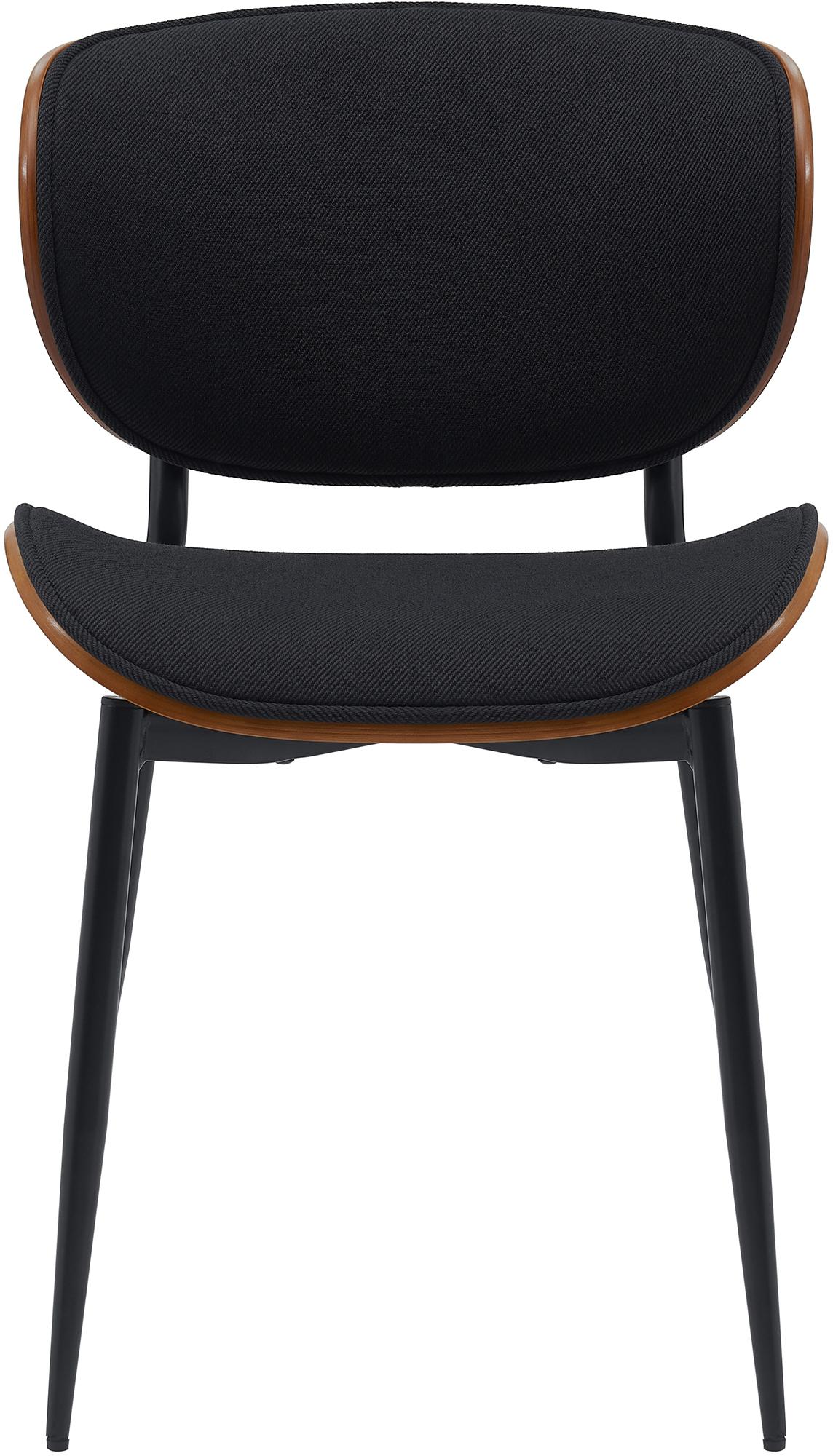 Chaise Enid habillée de similicuir ou de tissu