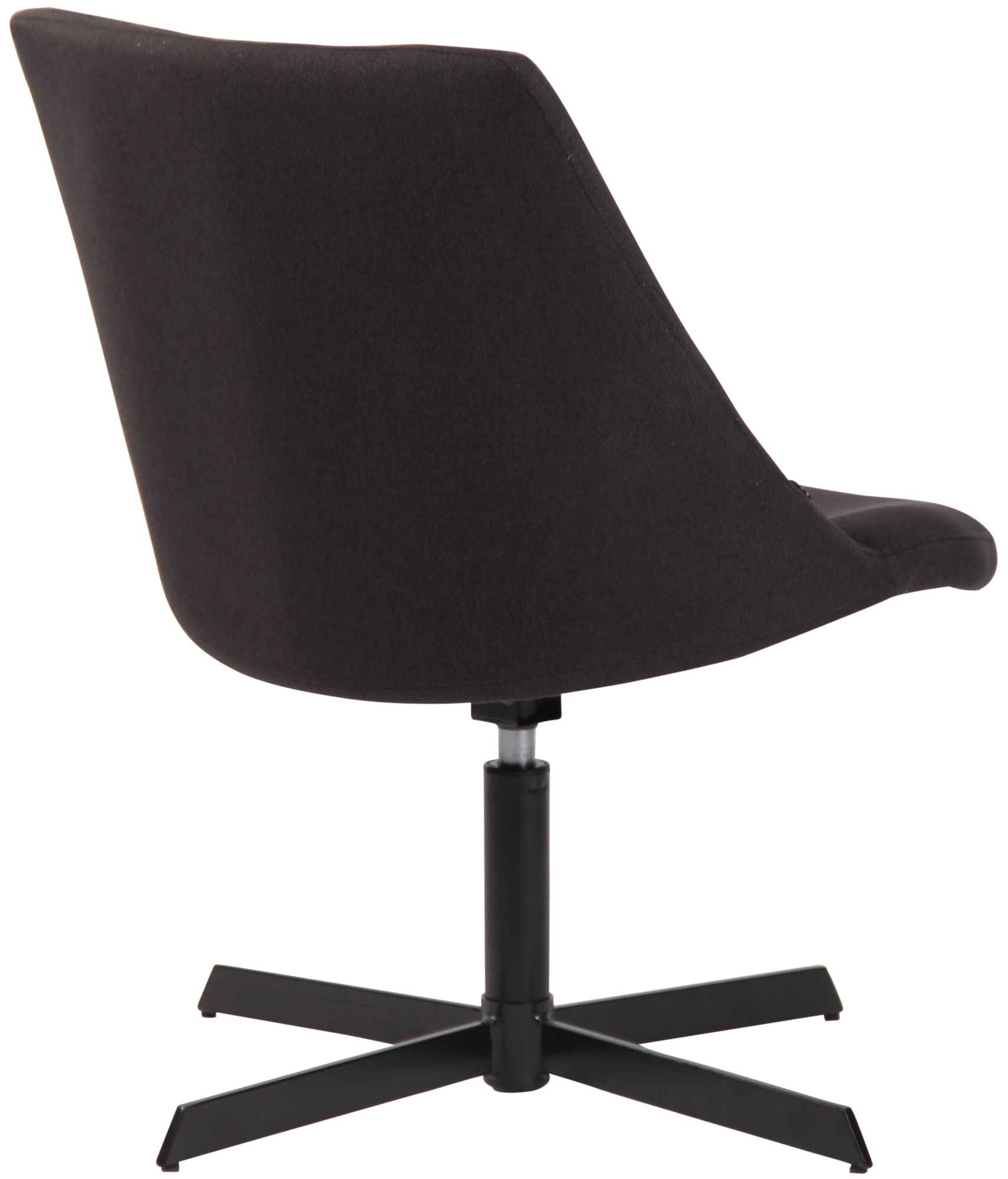 Chaise lounge Granby en Tissu avec Pied en métal