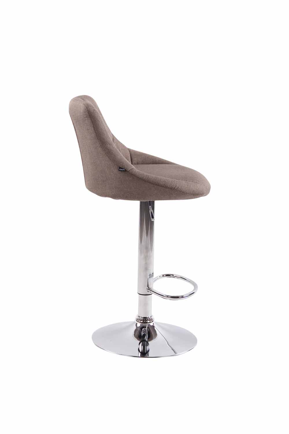 Lot de 2 tabourets de bar Lazio tissu