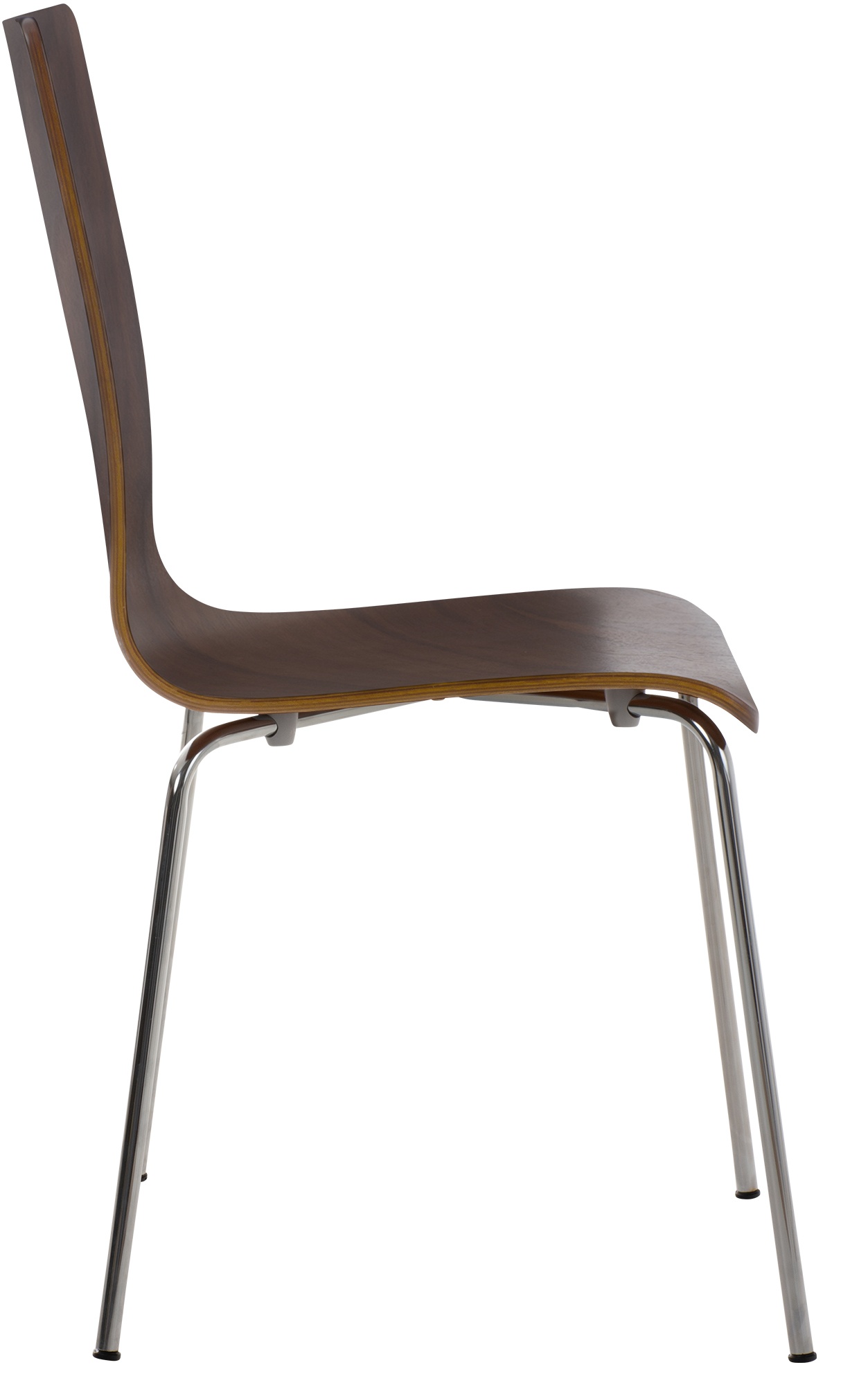 Lot de 4 chaises visiteur Pepe en bois