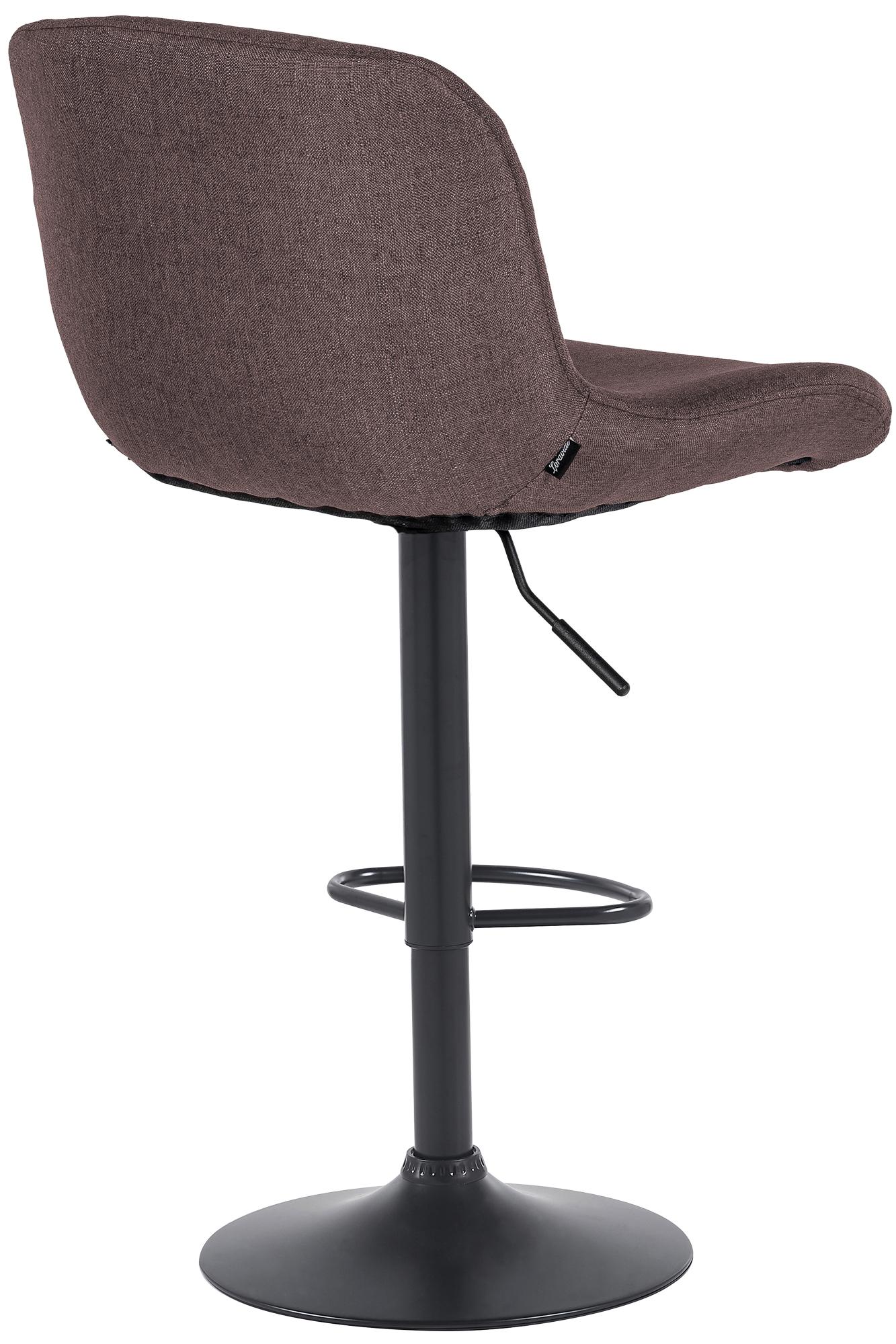 Tabouret de bar Solon noir