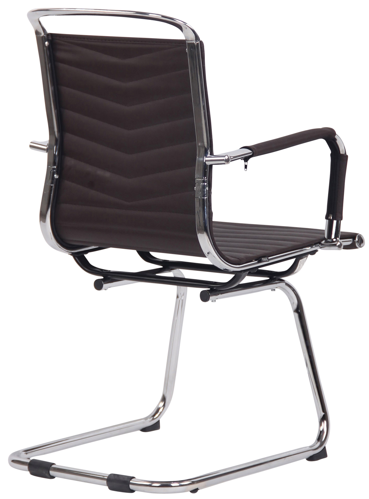 Chaise de visiteur Burnley en Similicuir ou Véritable Cuir