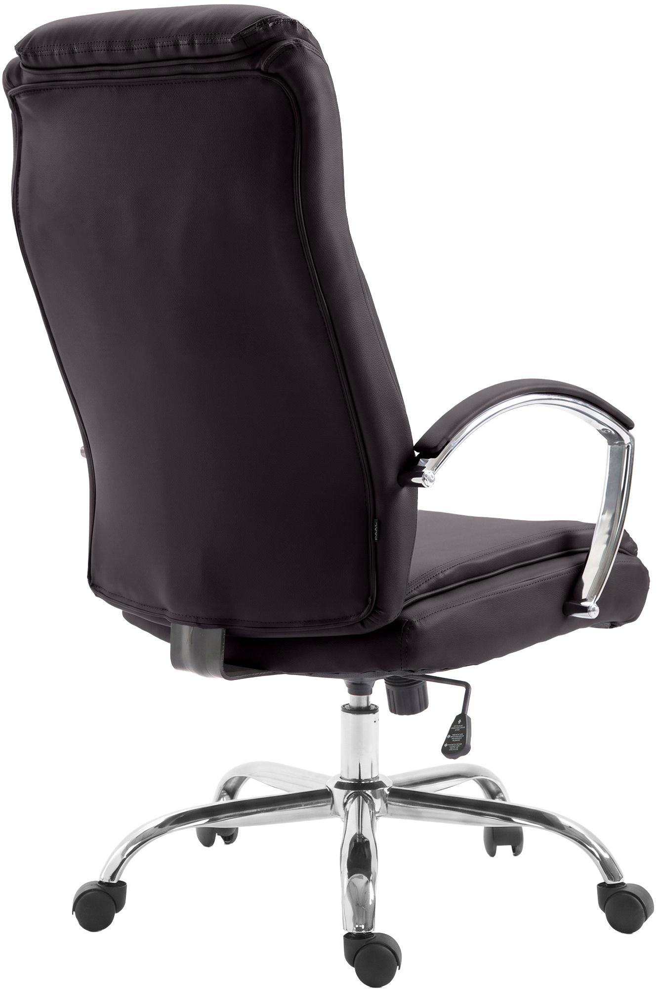Chaise de bureau Arlen aspect cuir