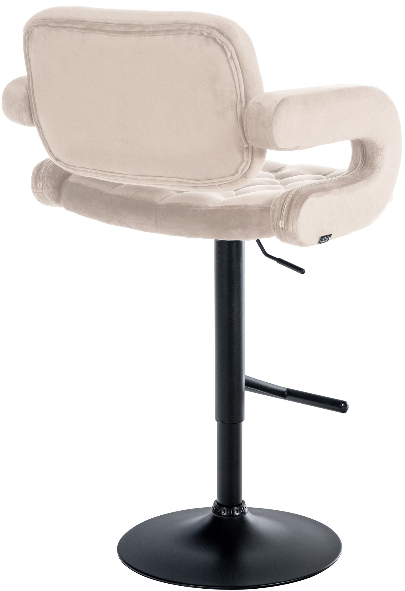Tabouret de bar Dublin velours