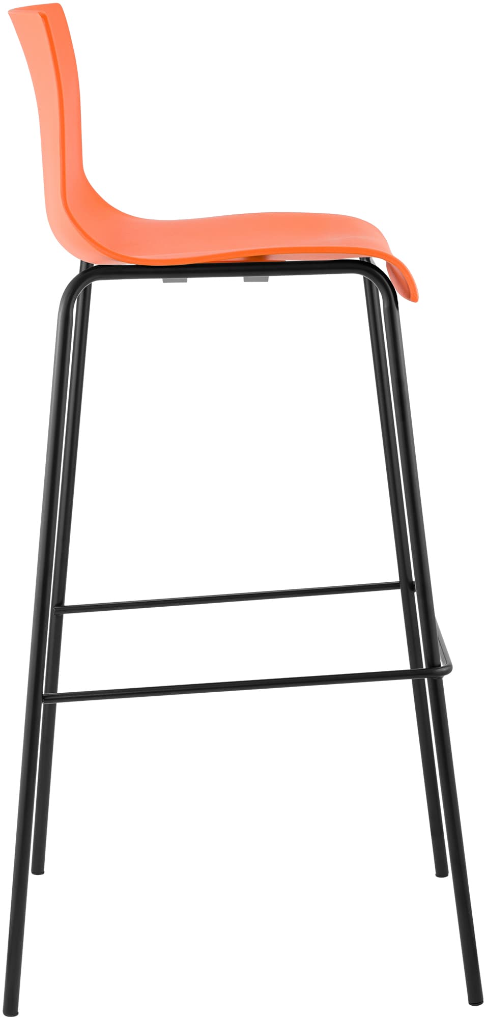 Lot de 2 tabourets de bar Hover en plastique