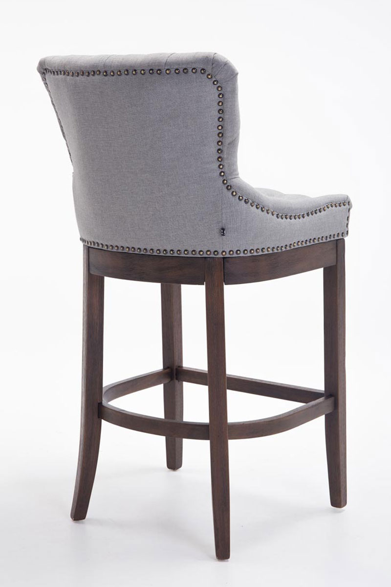 Lot de 2 Tabourets de Bar Lakewood en Tissu