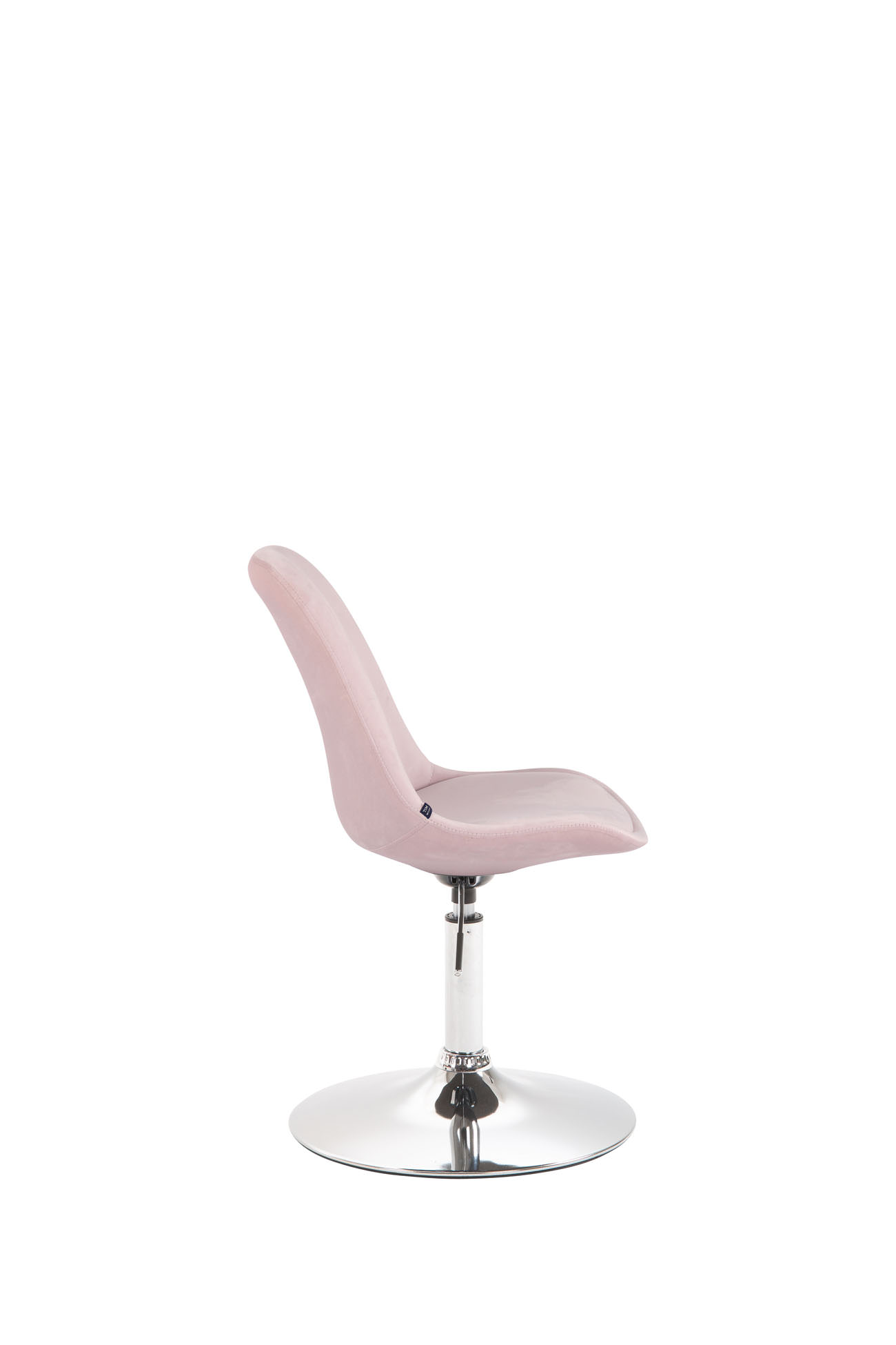 Chaise de salle à manger Maverick en velours avec pied trompette