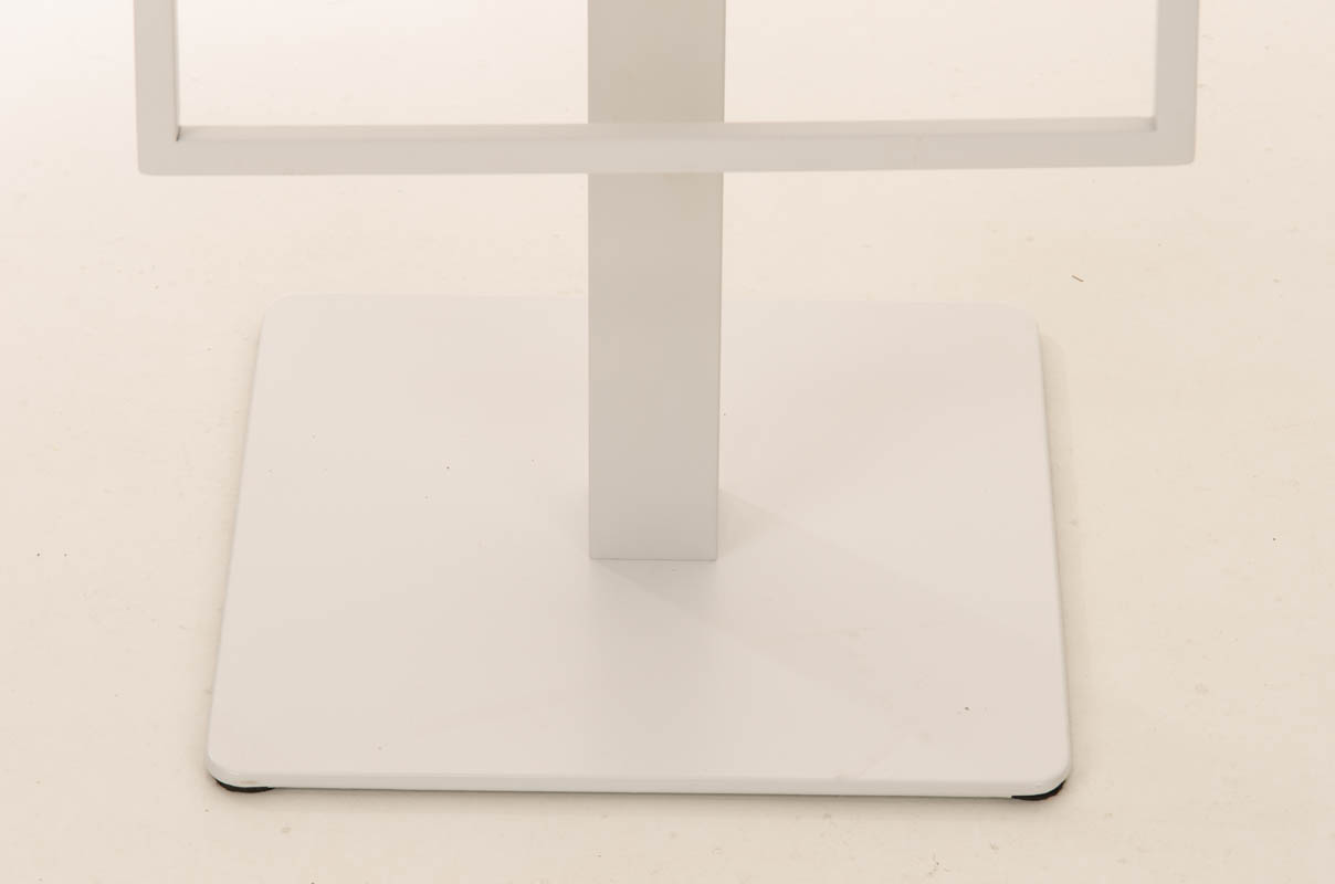 Tabouret de bar Lameng W78 en Similicuir pied en métal