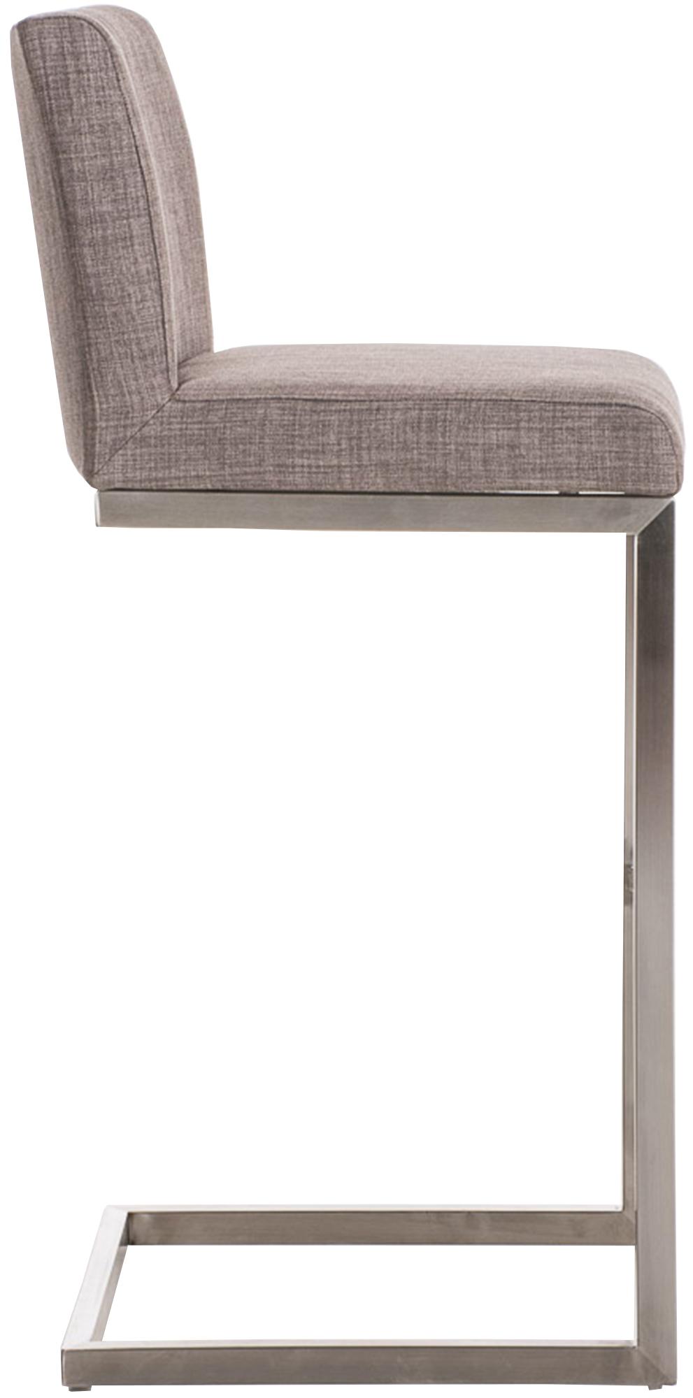 Tabouret de bar Paros revêtement en tissu