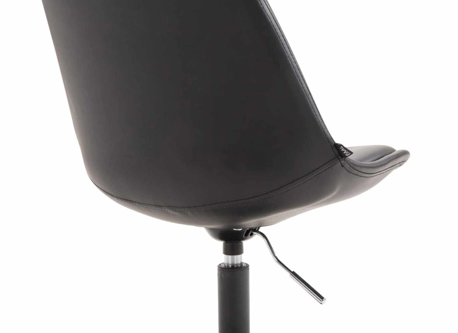 Lot de 4 Chaises de salle à manger Maverick similicuir avec pied trompette