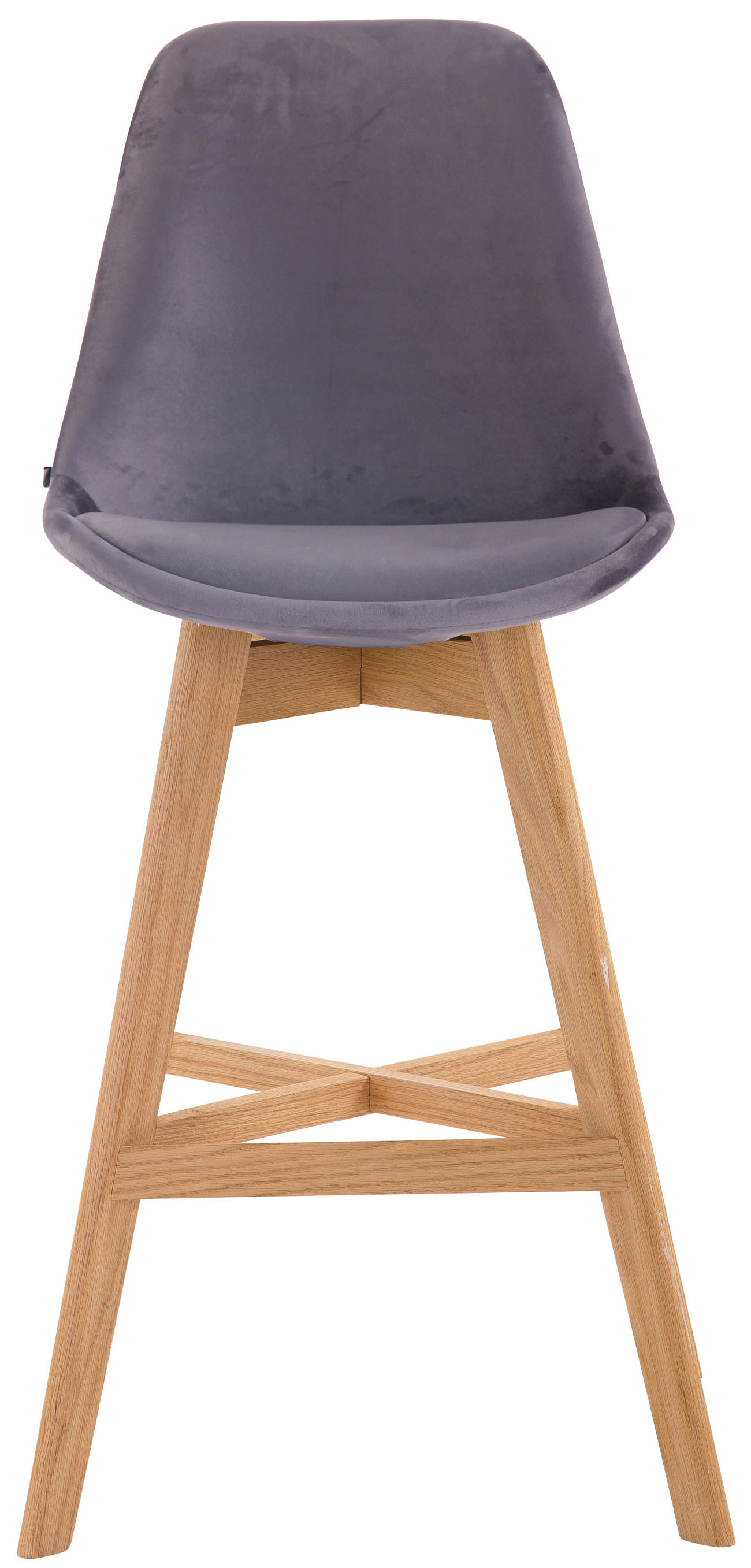 Tabouret de bar Cannes en velours