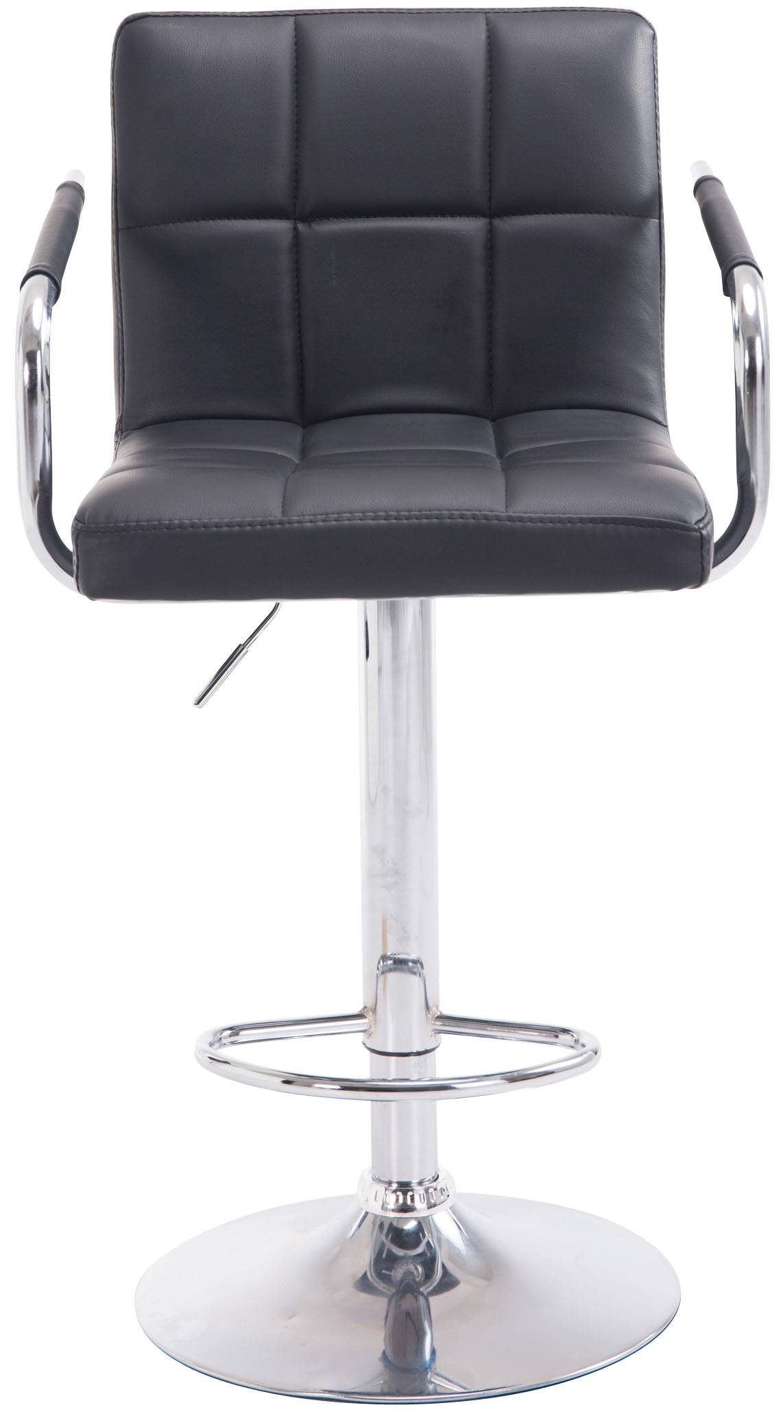 Lot de 2 Tabourets de Bar Lucy  V2 en Similicuir