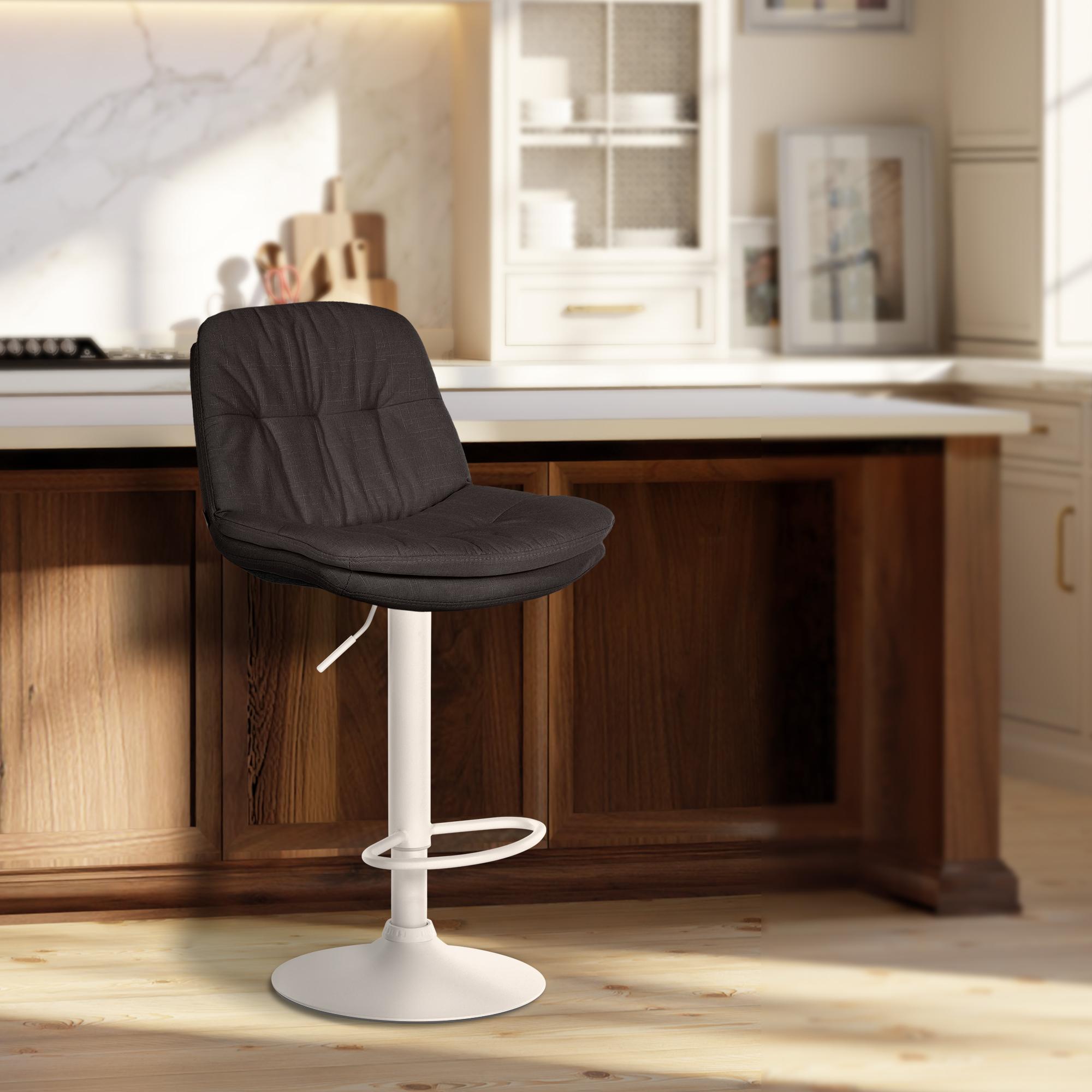 Tabouret de bar Laurel Tissu
