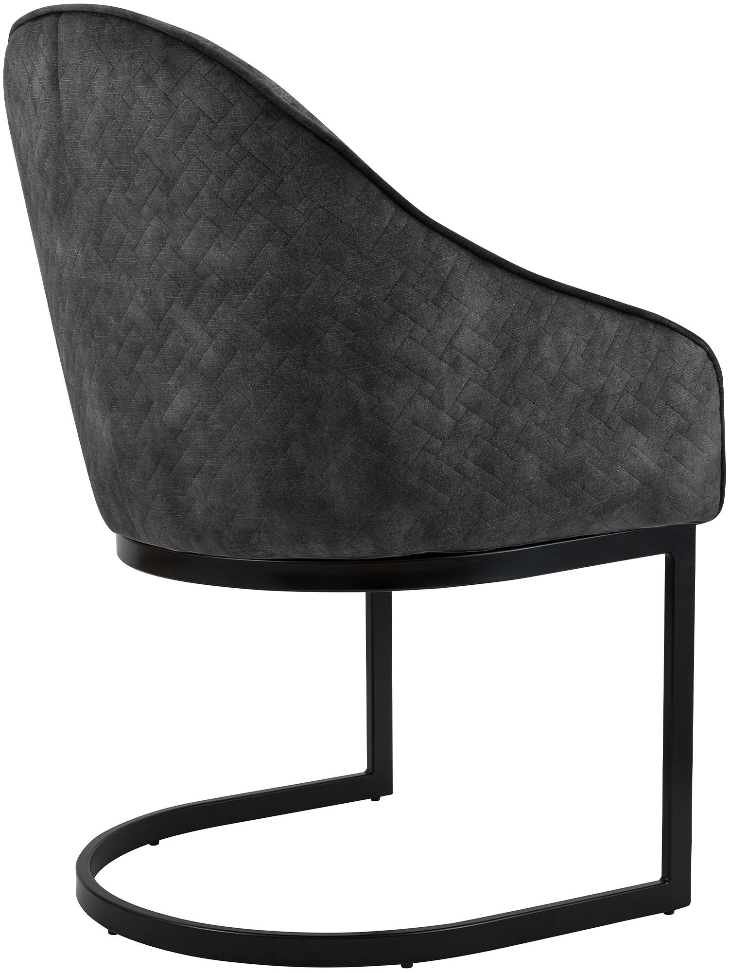 Chaise de salle à manger Jarik velours
