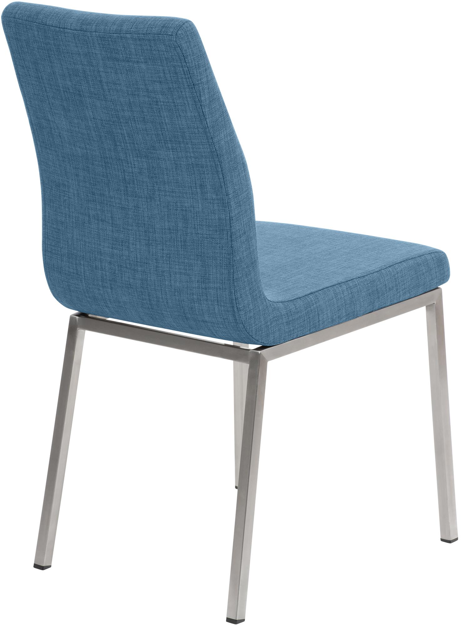 Chaise Colmar avec revêtement en tissu