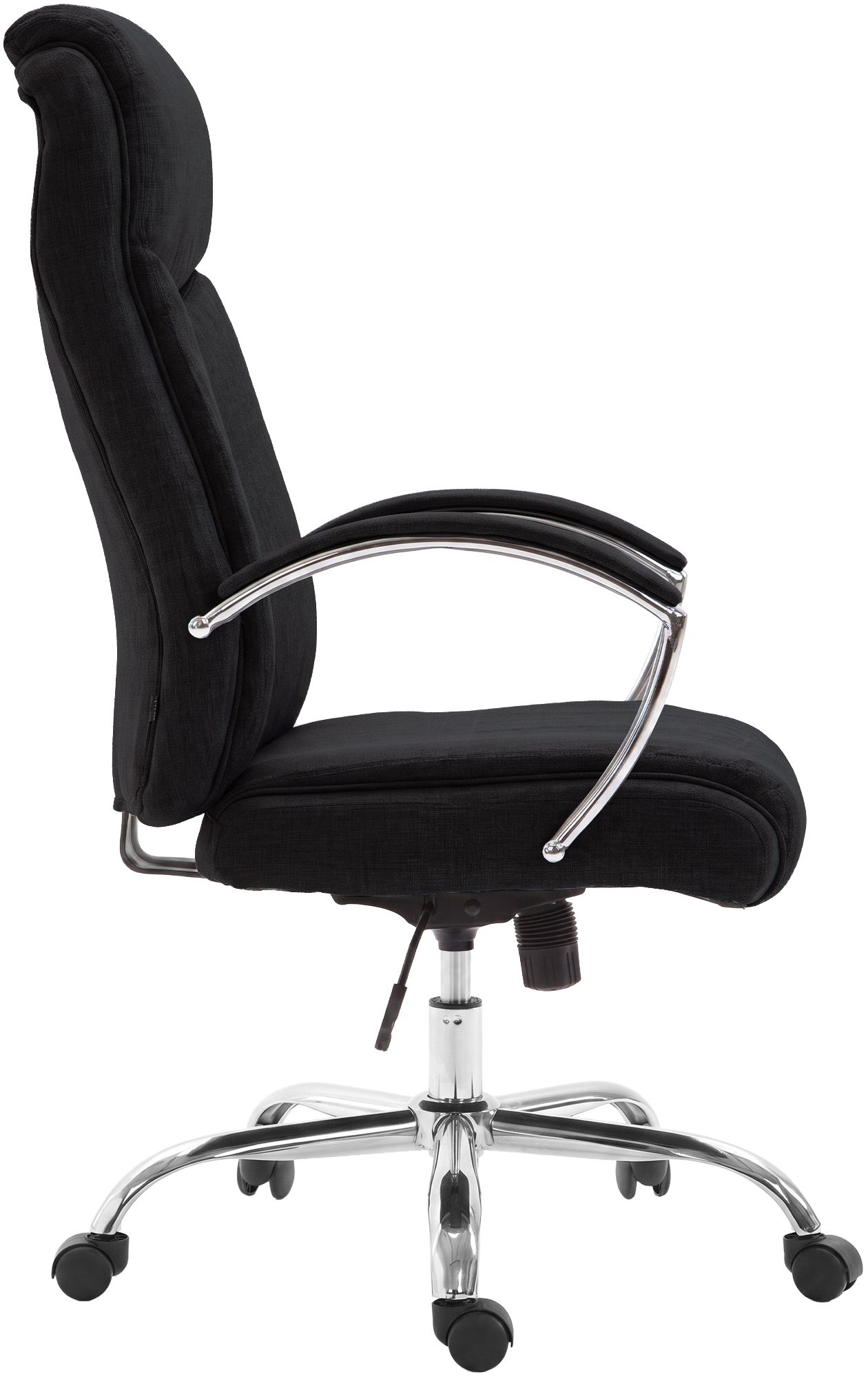 Chaise de bureau Arlen en tissu
