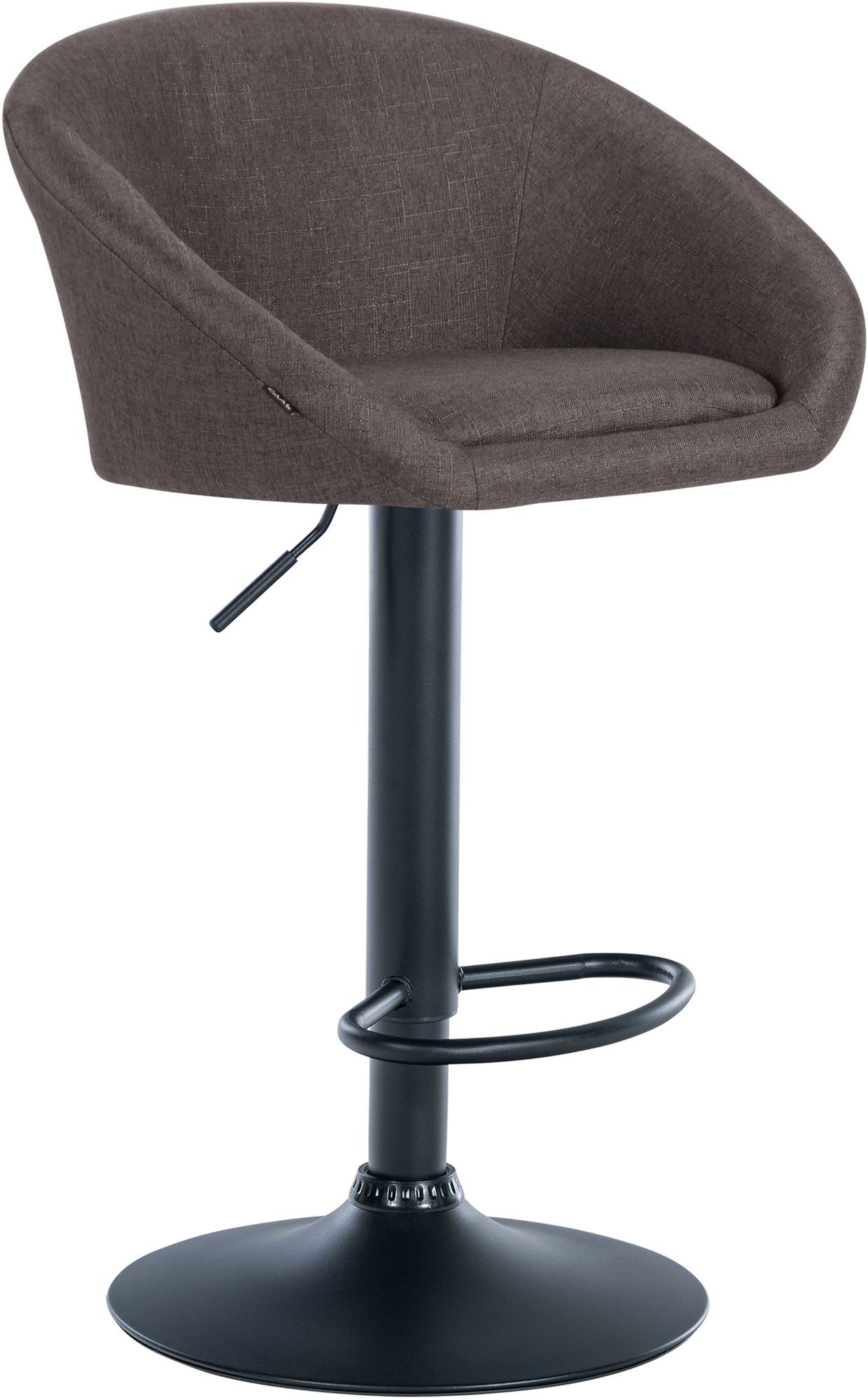 Tabouret de bar Davie Tissu