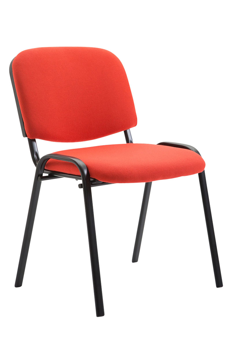 Lot de 12 chaises empilables Ken en tissu