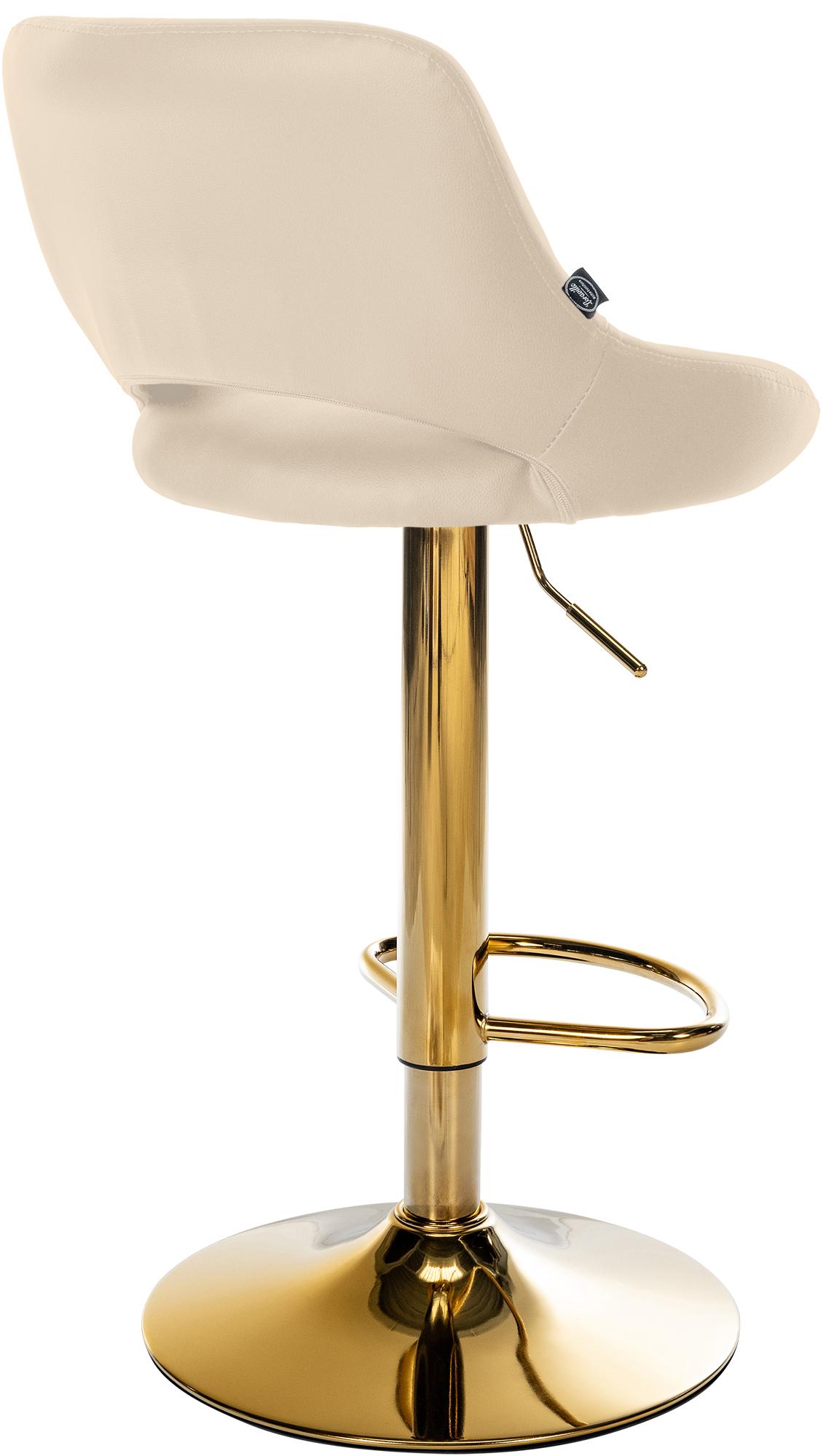 Tabouret de bar Milet en similicuir