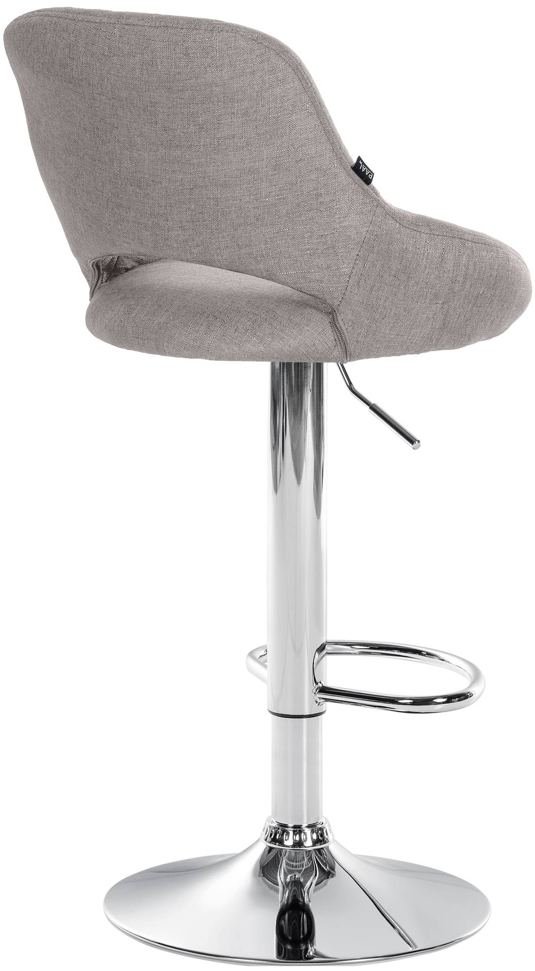 Lot de 2 tabourets de bar Milet en tissu