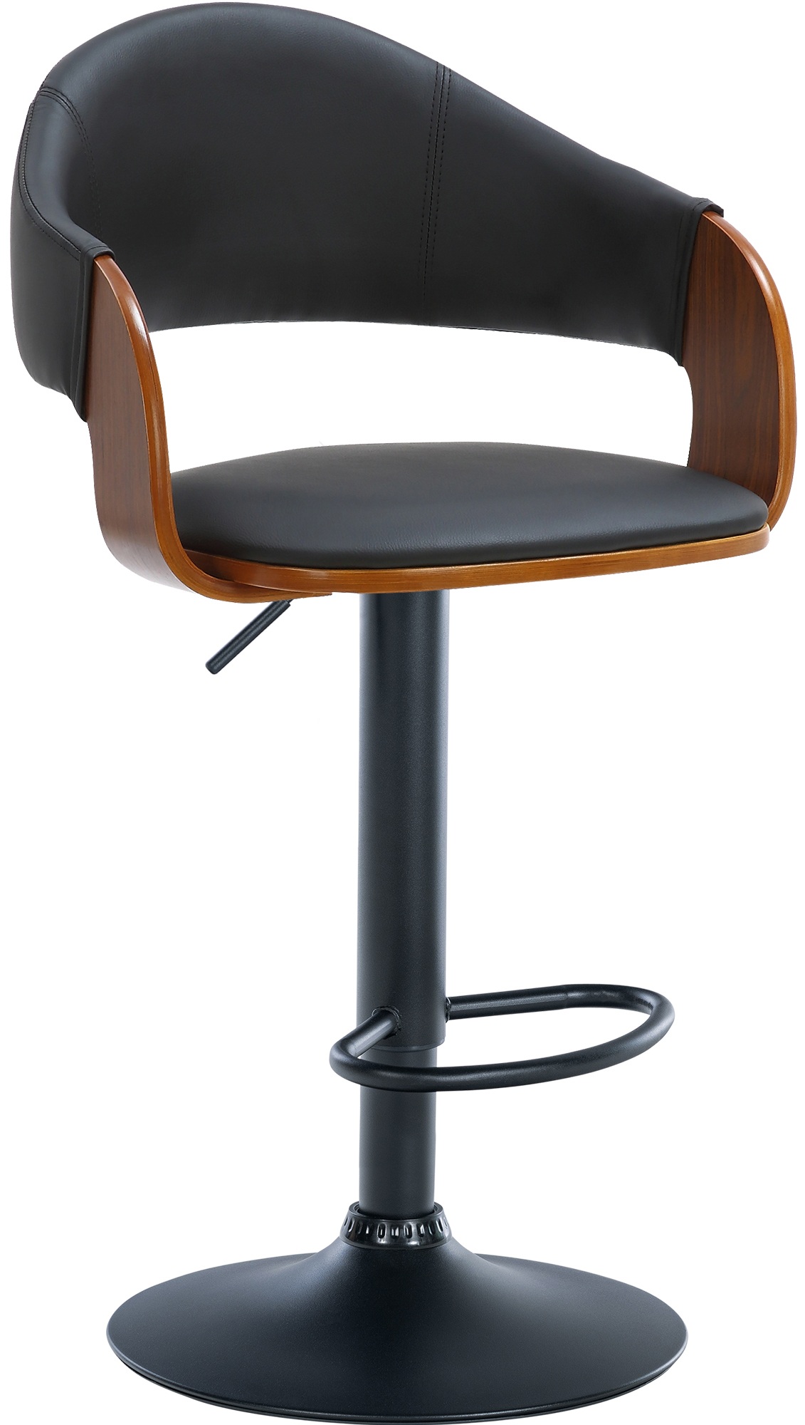 Lot de 2 tabourets de bar Nilse similicuir