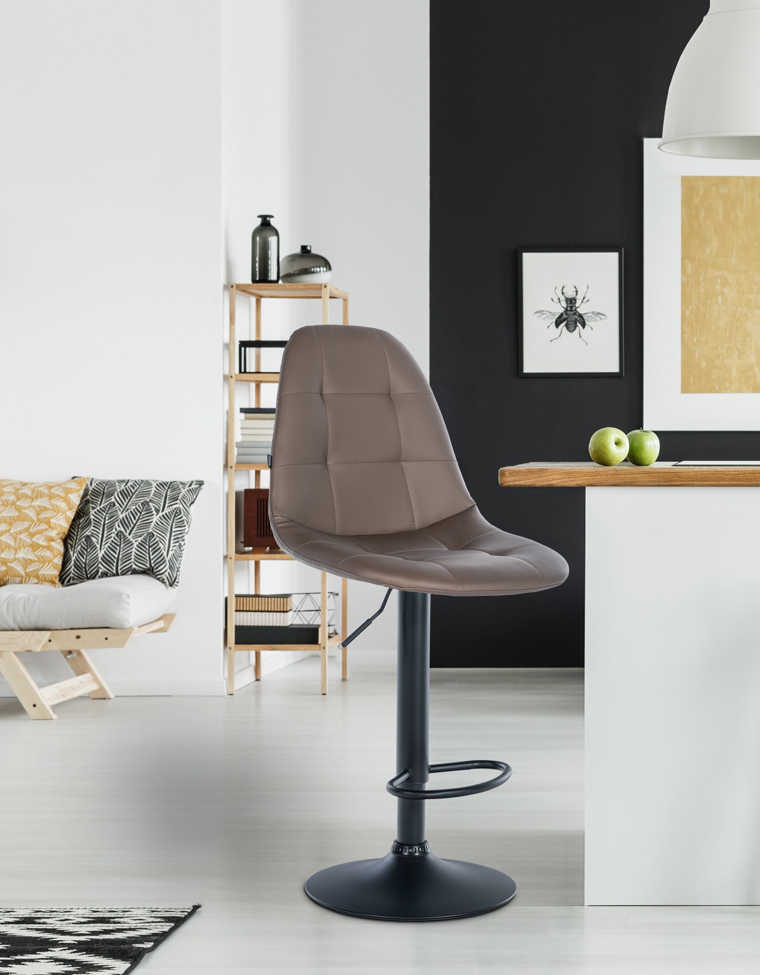 Tabouret de bar Elmore similicuir