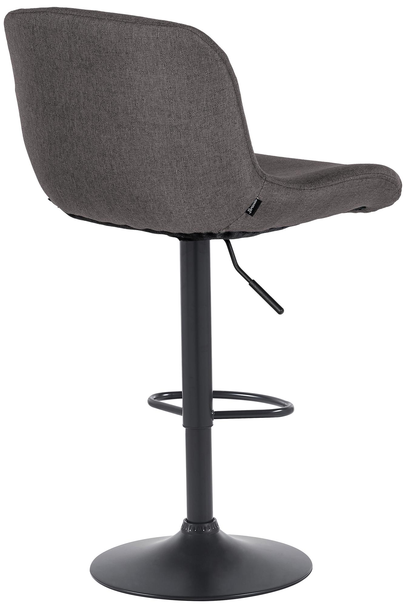 Lot de 2 tabourets de bar Solon noir