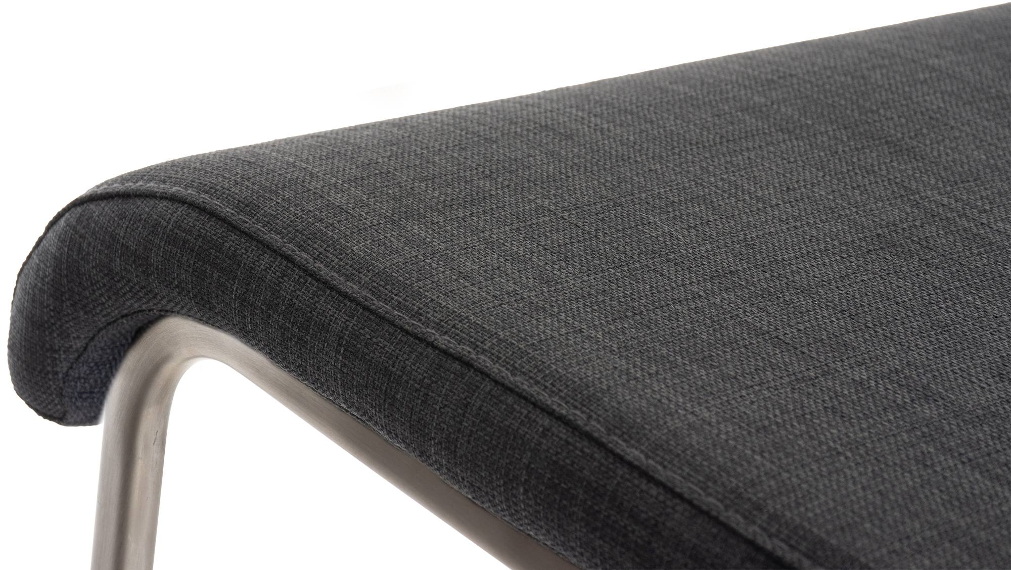 Lot de 2 tabourets de bar Limon en tissu