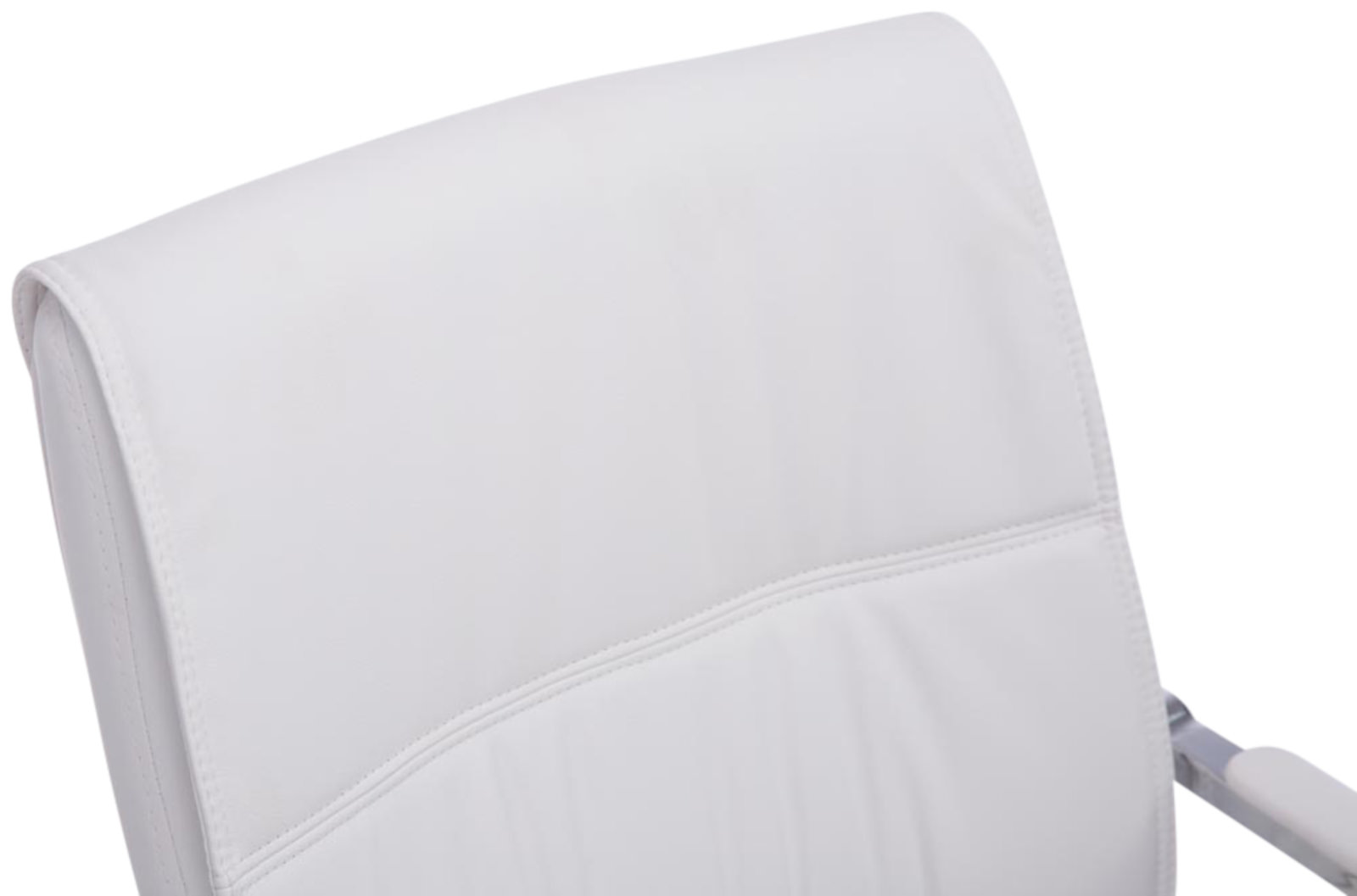 Lot de 2 Chaises Cantilever XXL Anubis en Similicuir avec accoudoirs