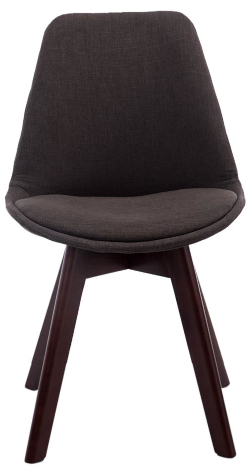Lot de 4 chaises de salle à manger Borneo V2 en Tissu