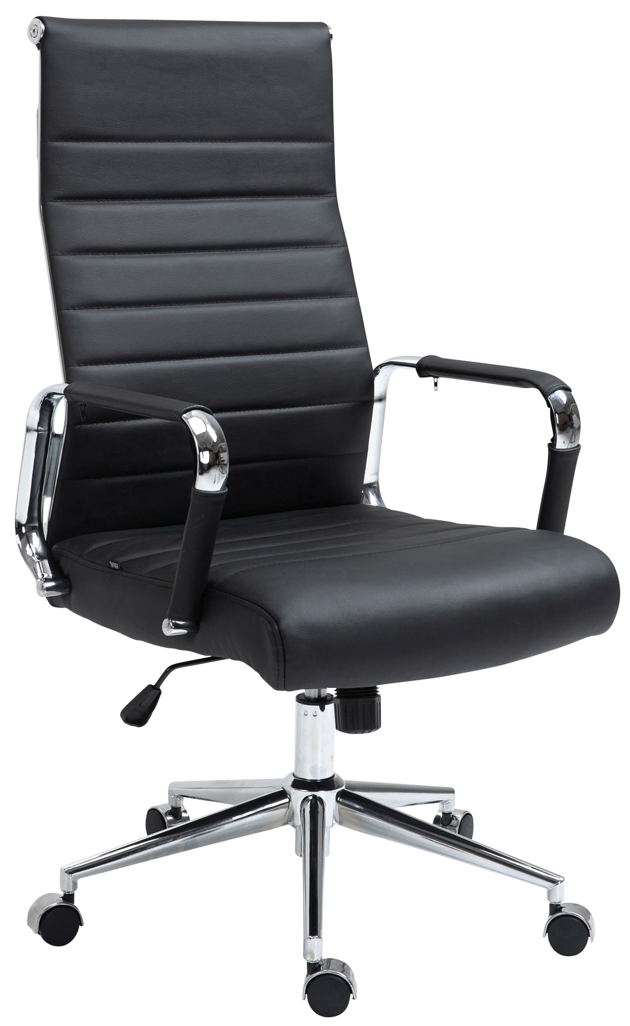 Chaise de bureau Kolumbus cuir véritable