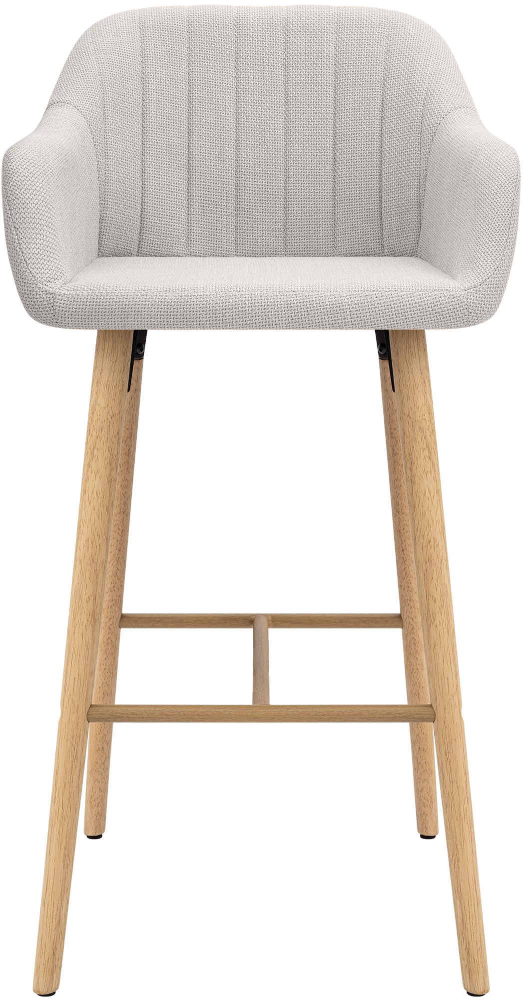 Tabouret de bar Ando tissu