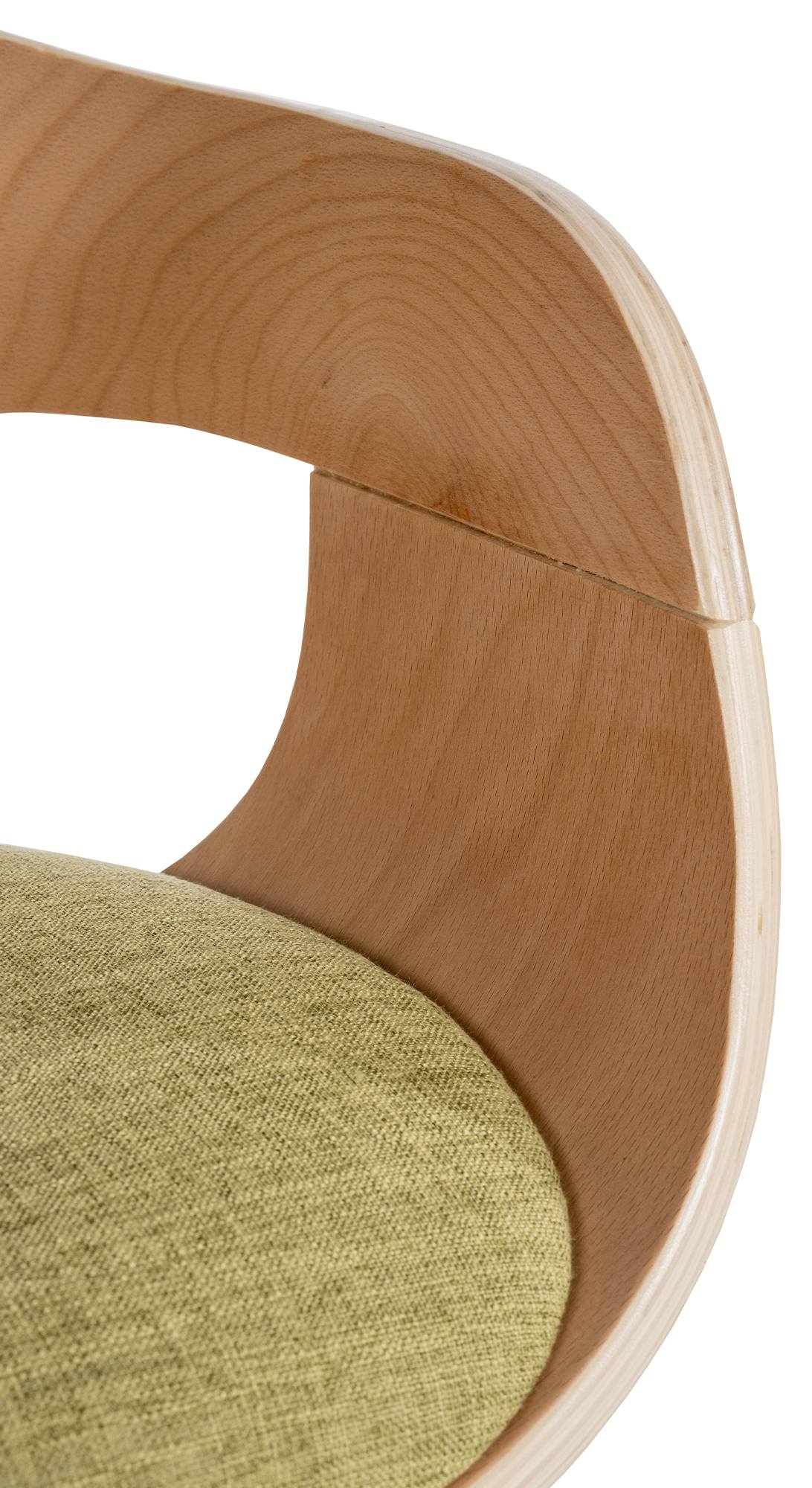 Chaise retro Kingston en tissu