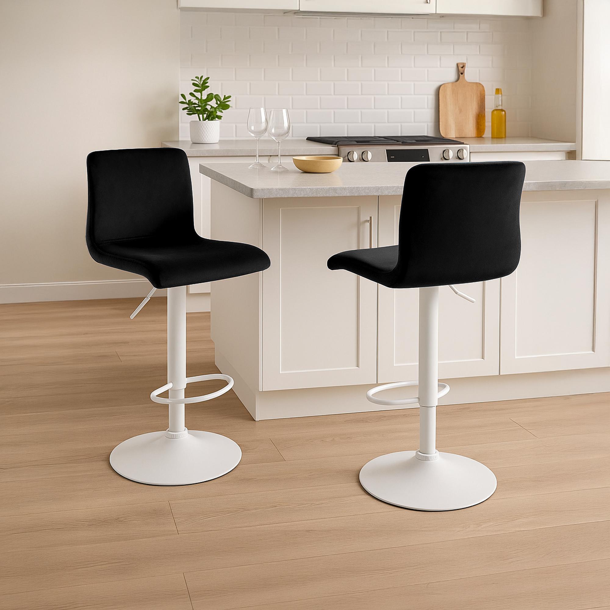 Tabouret de Bar Hover Velours