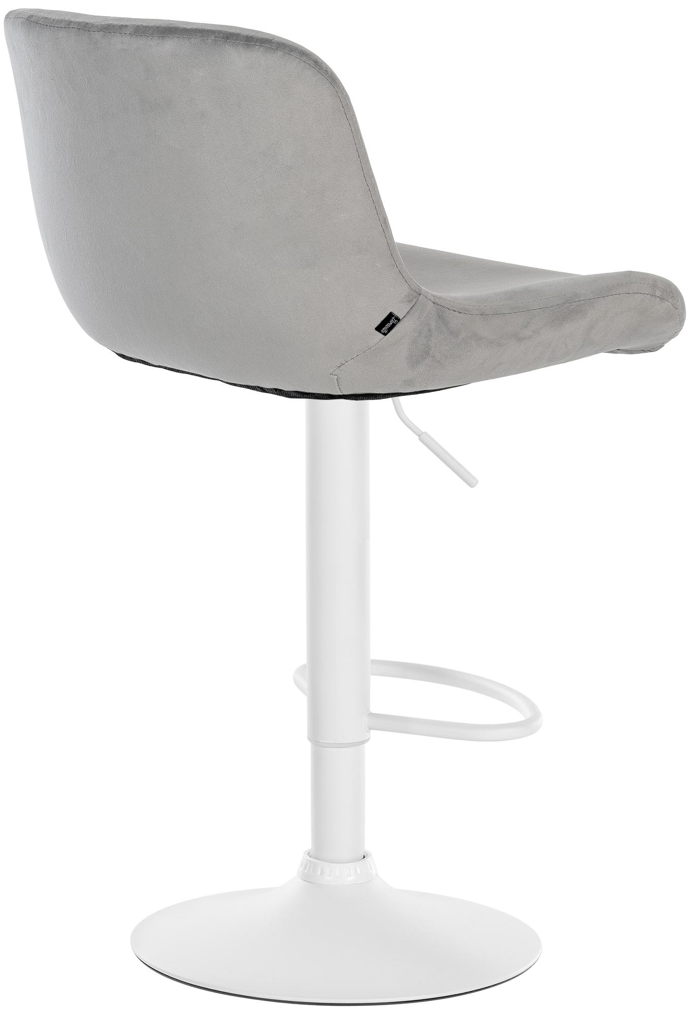 Lot de 2 tabourets de bar Solon blanc