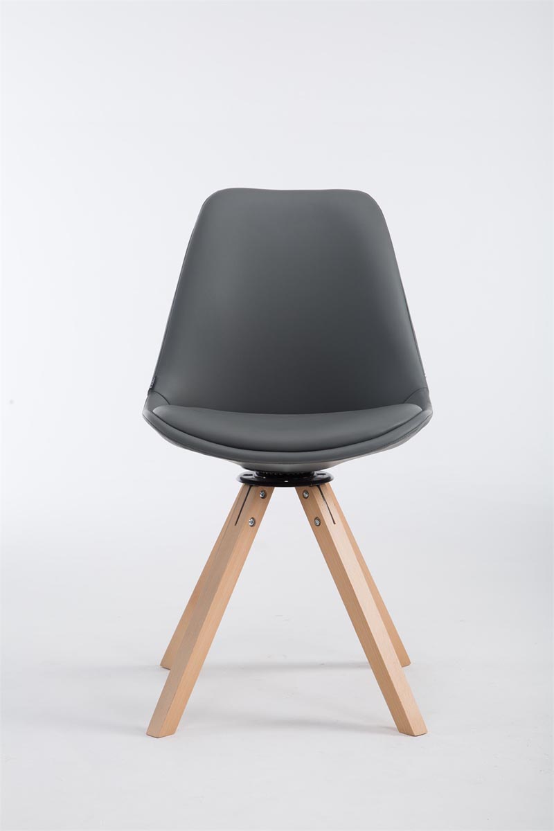 Chaise Calais pivotante pieds carrés