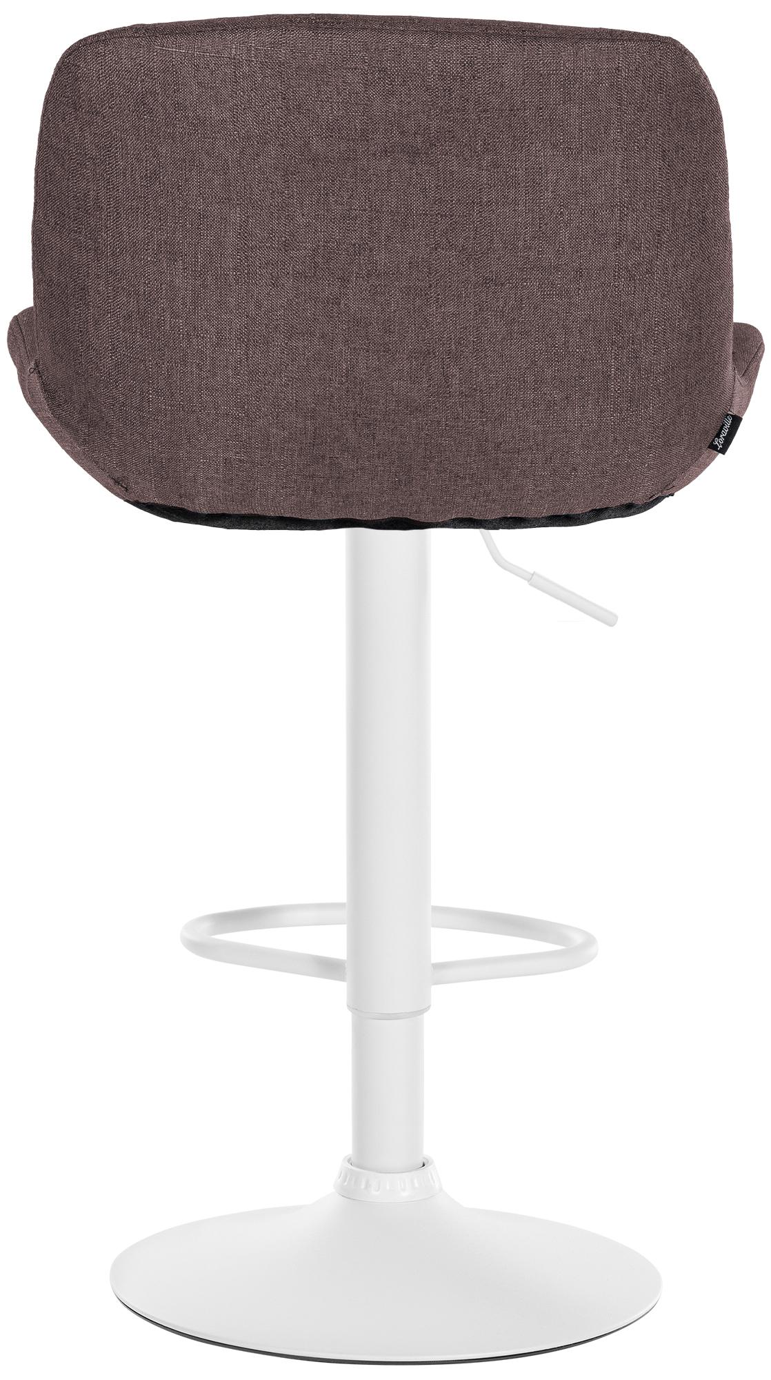 Lot de 2 tabourets de bar Solon blanc