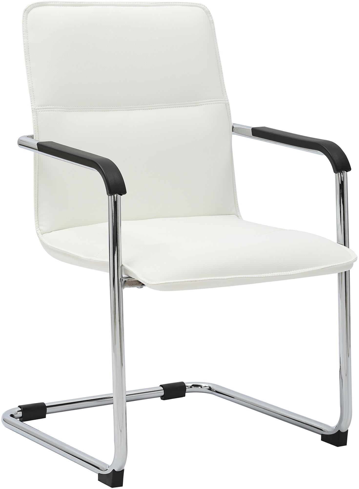 Chaise cantilever Seattle en similicuir