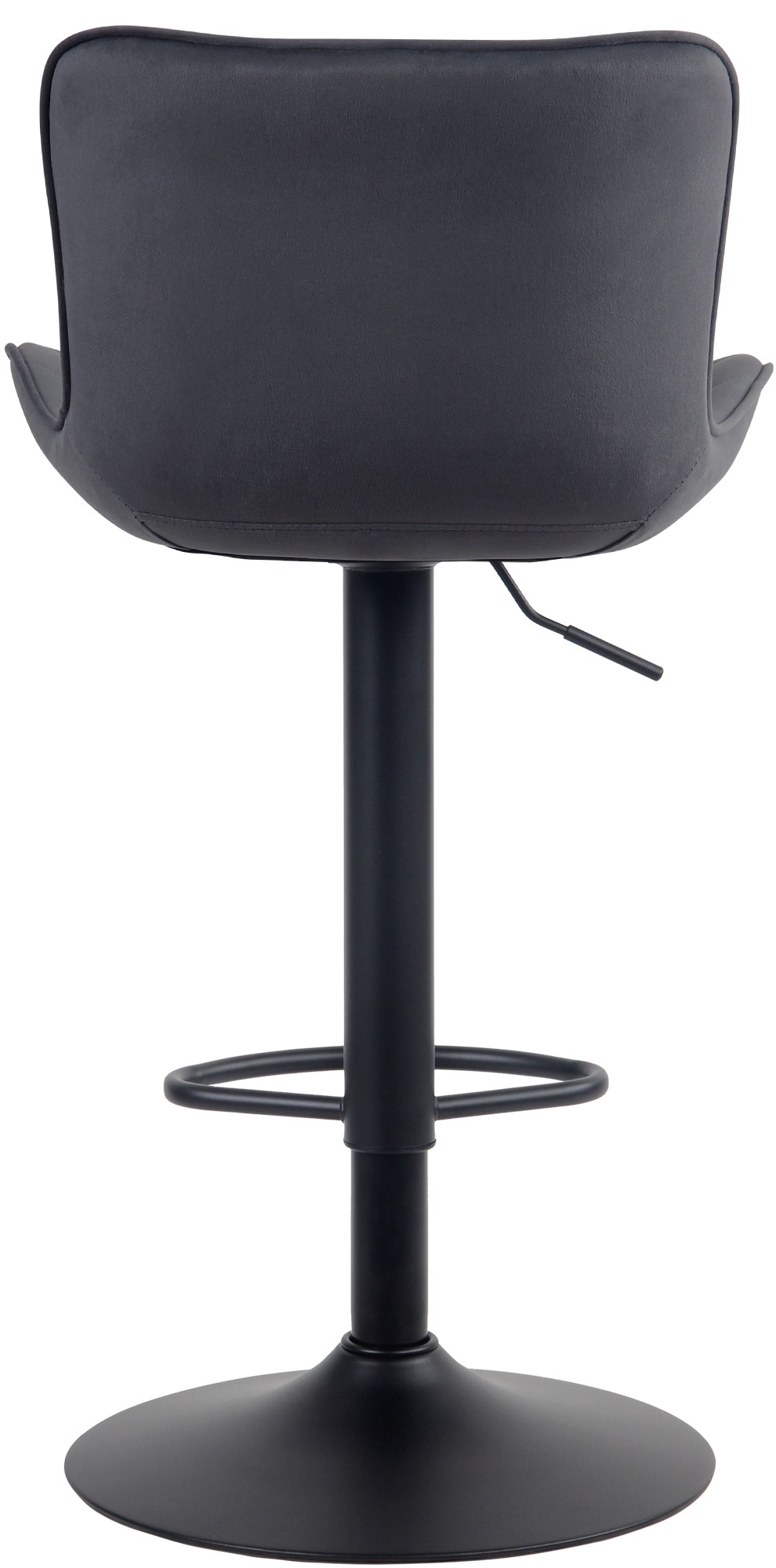 Lot de 2 Tabourets de bar Linus Pied en Métal réglable pivotant