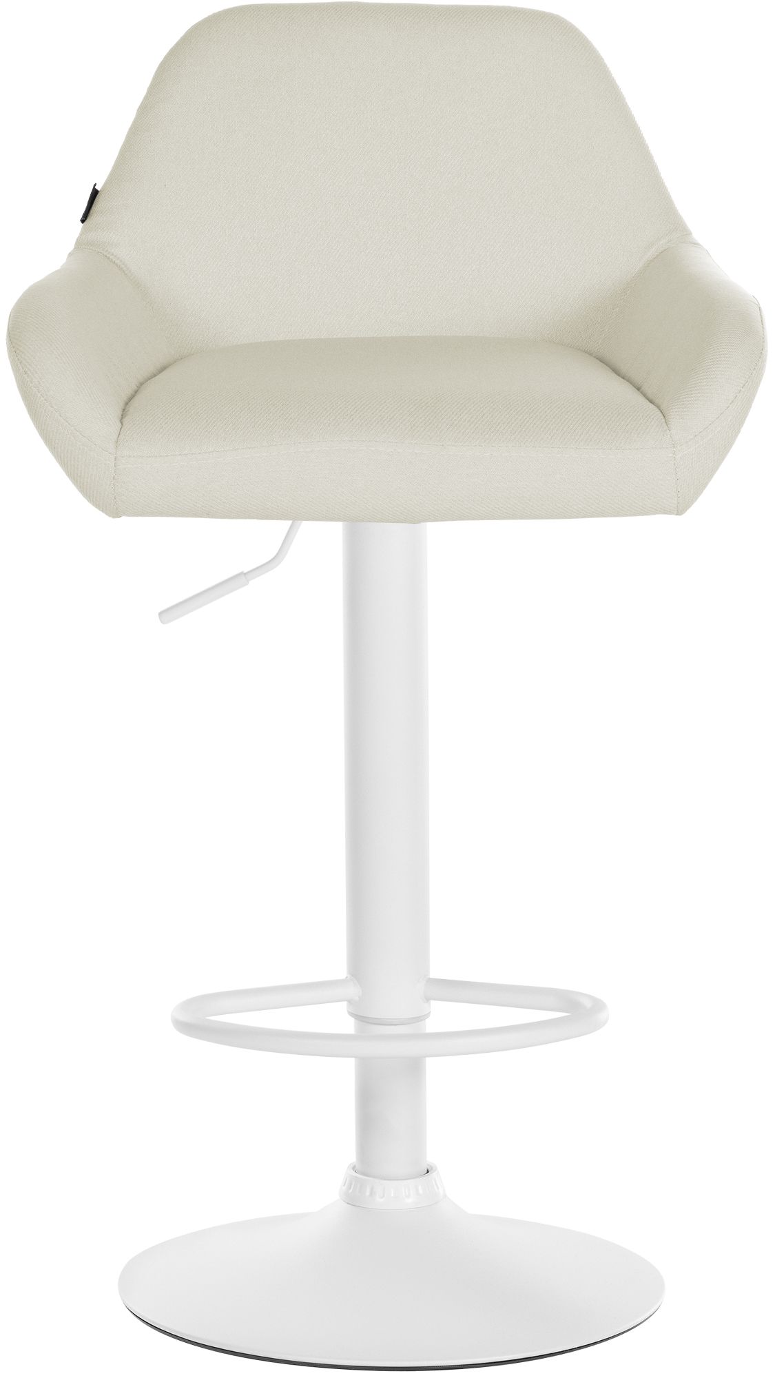 Lot de 2 tabourets de bar Braga en tissu